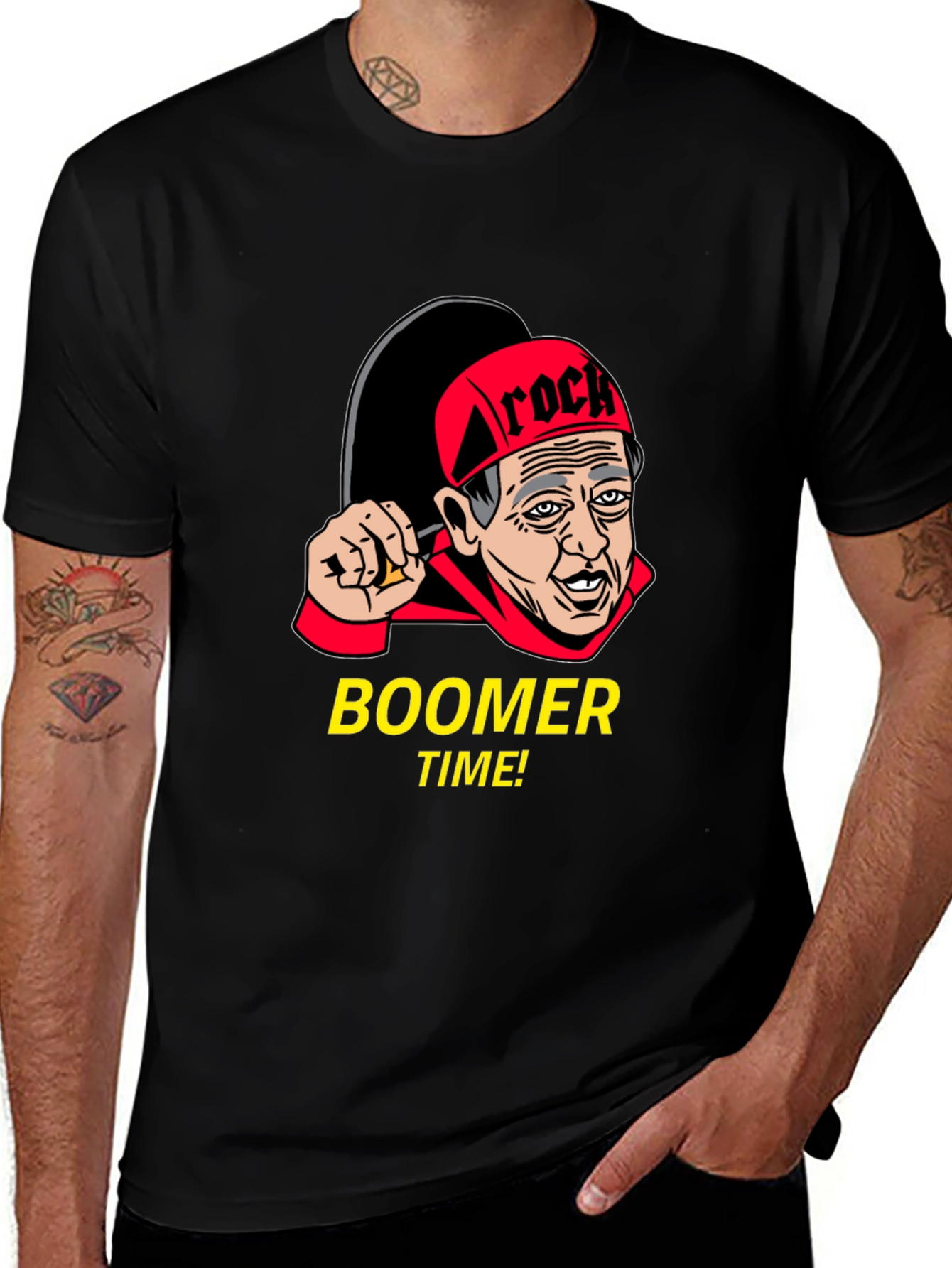 Variant 5 of Boomer Time! Novelty Graphic Tee