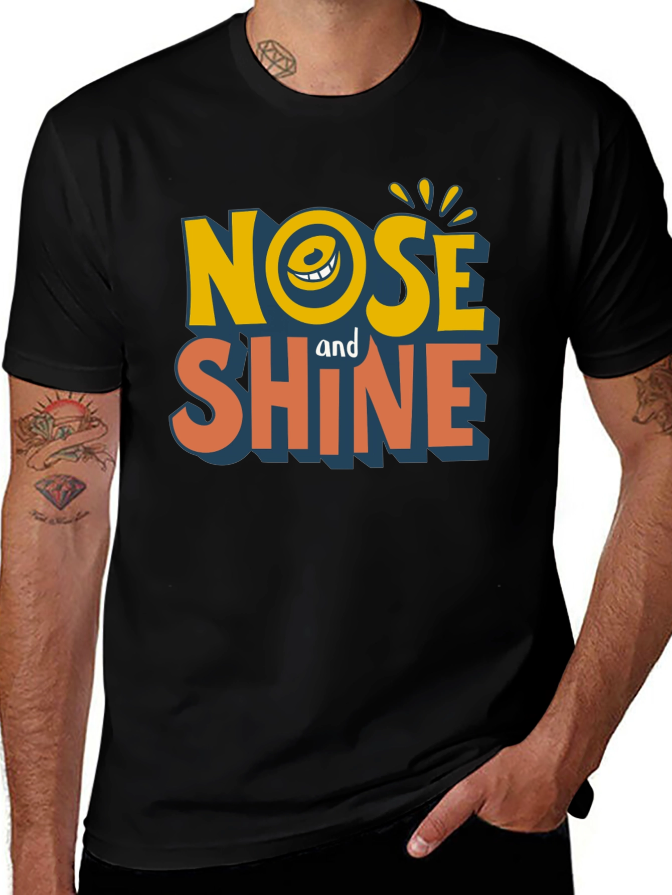 Variant 6 of Nose and Shine Graphic Tee