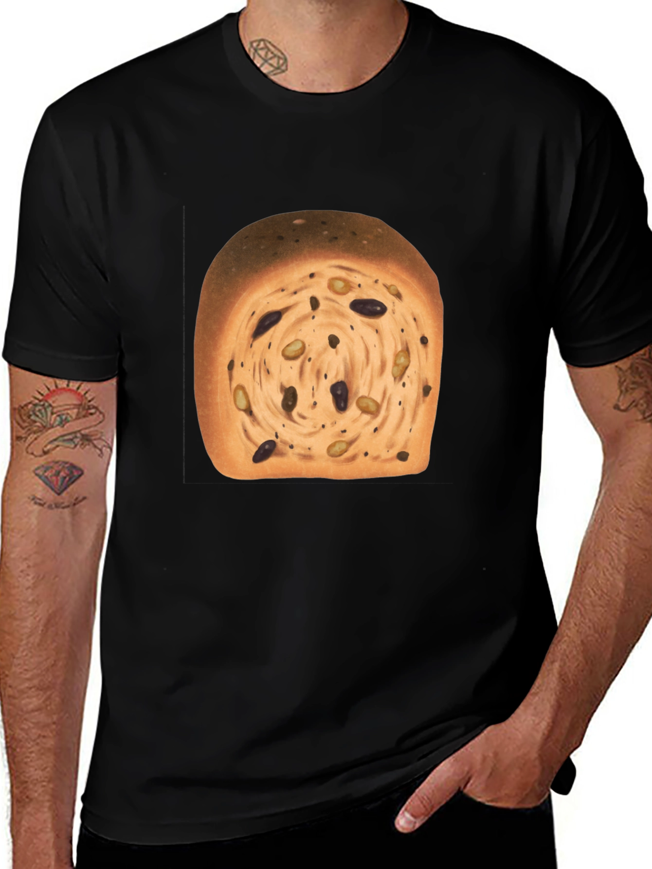 Variant 30 of Bread Slice Graphic Tee