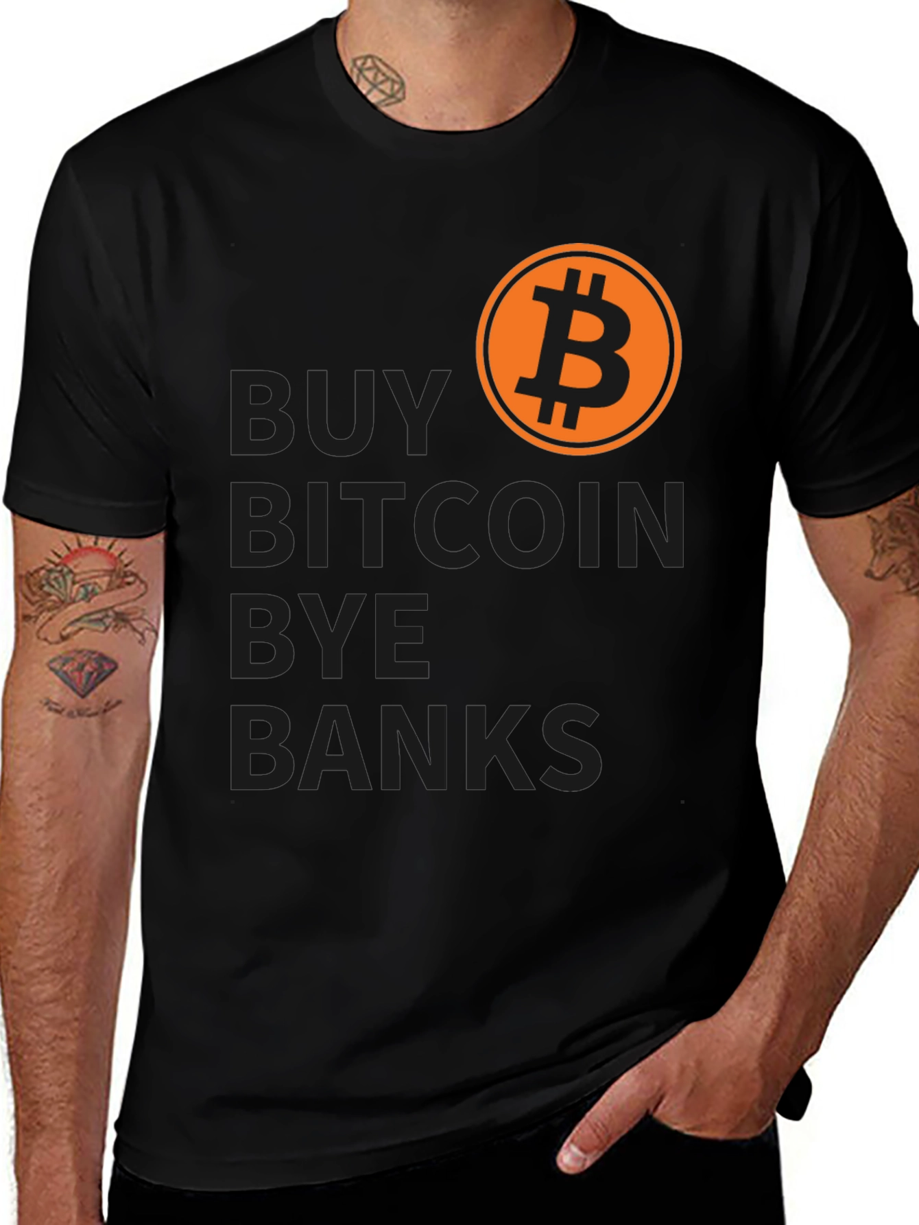 Buy Bitcoin Bye Banks T-Shirt