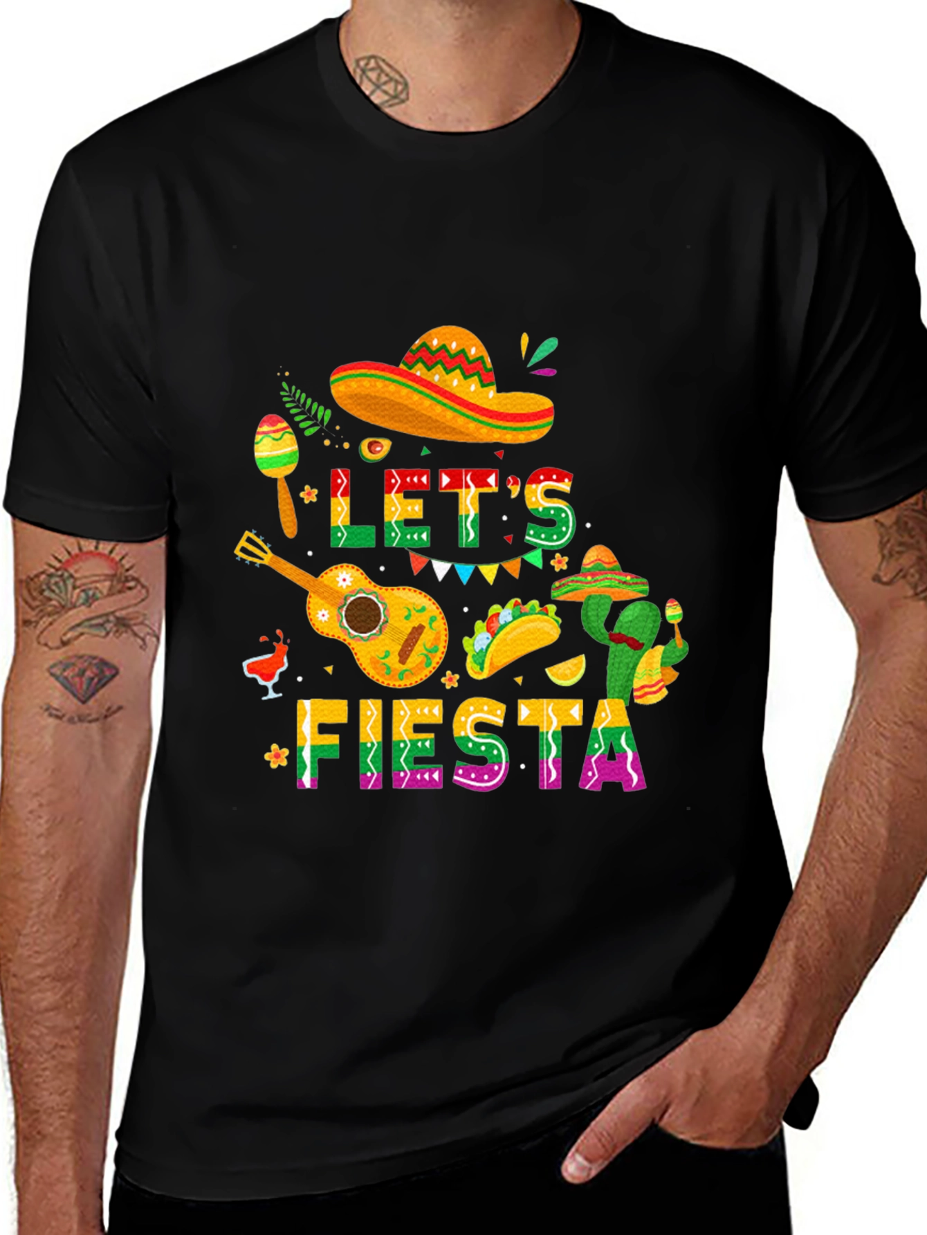Let's Fiesta T-Shirt - Cinco de Mayo Party Tee