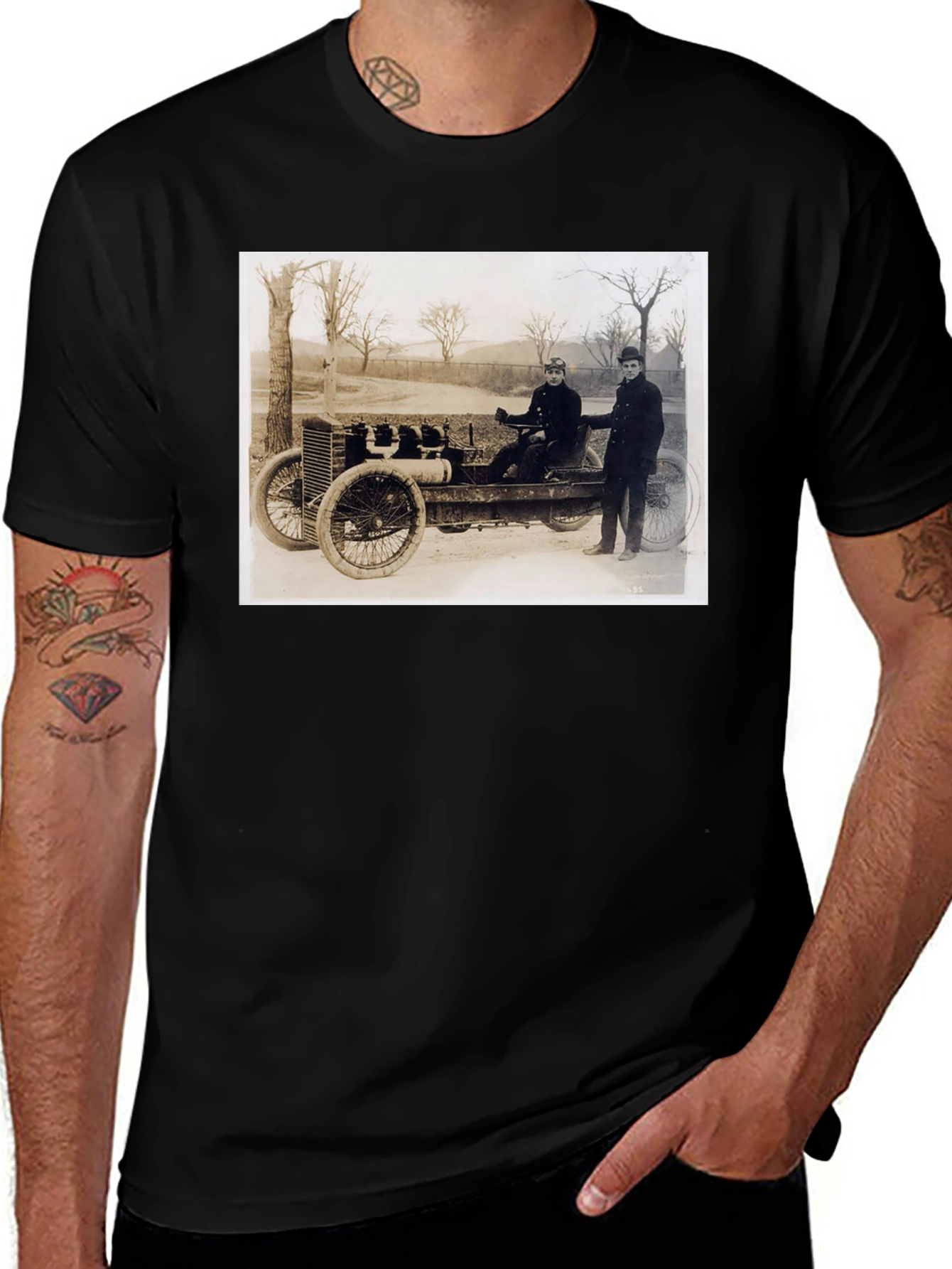 Vintage Car Photo T-Shirt