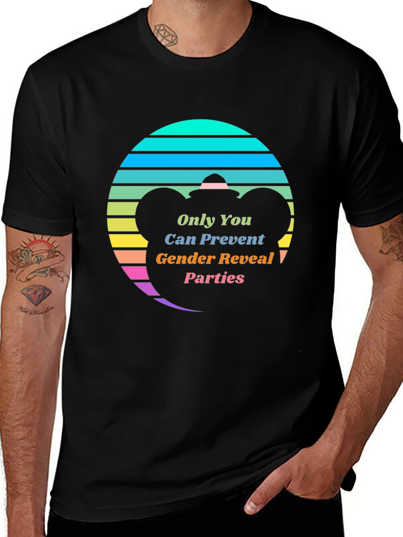 Variant 17 of Only You Can Prevent Gender Reveal Parties T-Shirt
