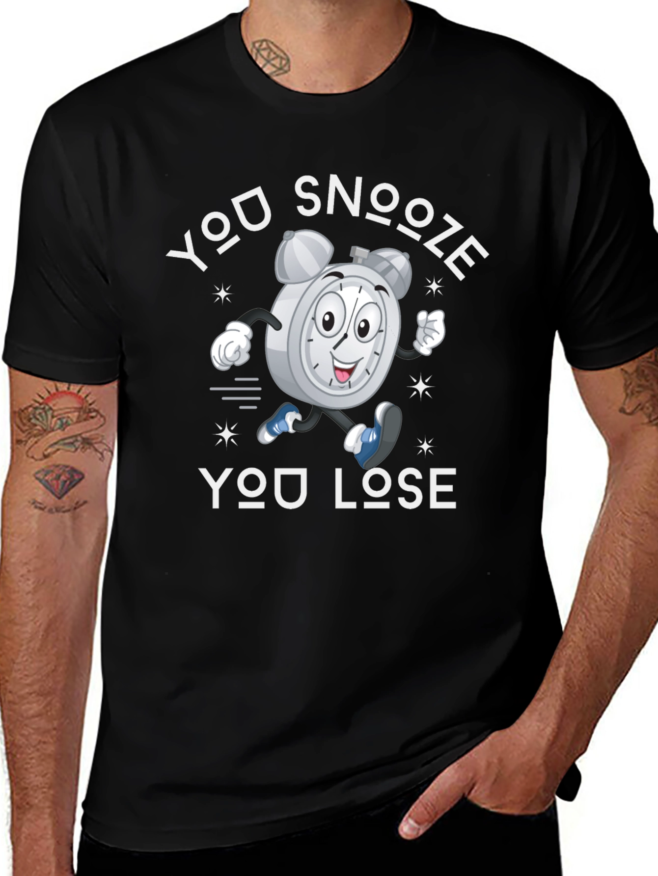 Variant 21 of You Snooze You Lose Graphic Tee