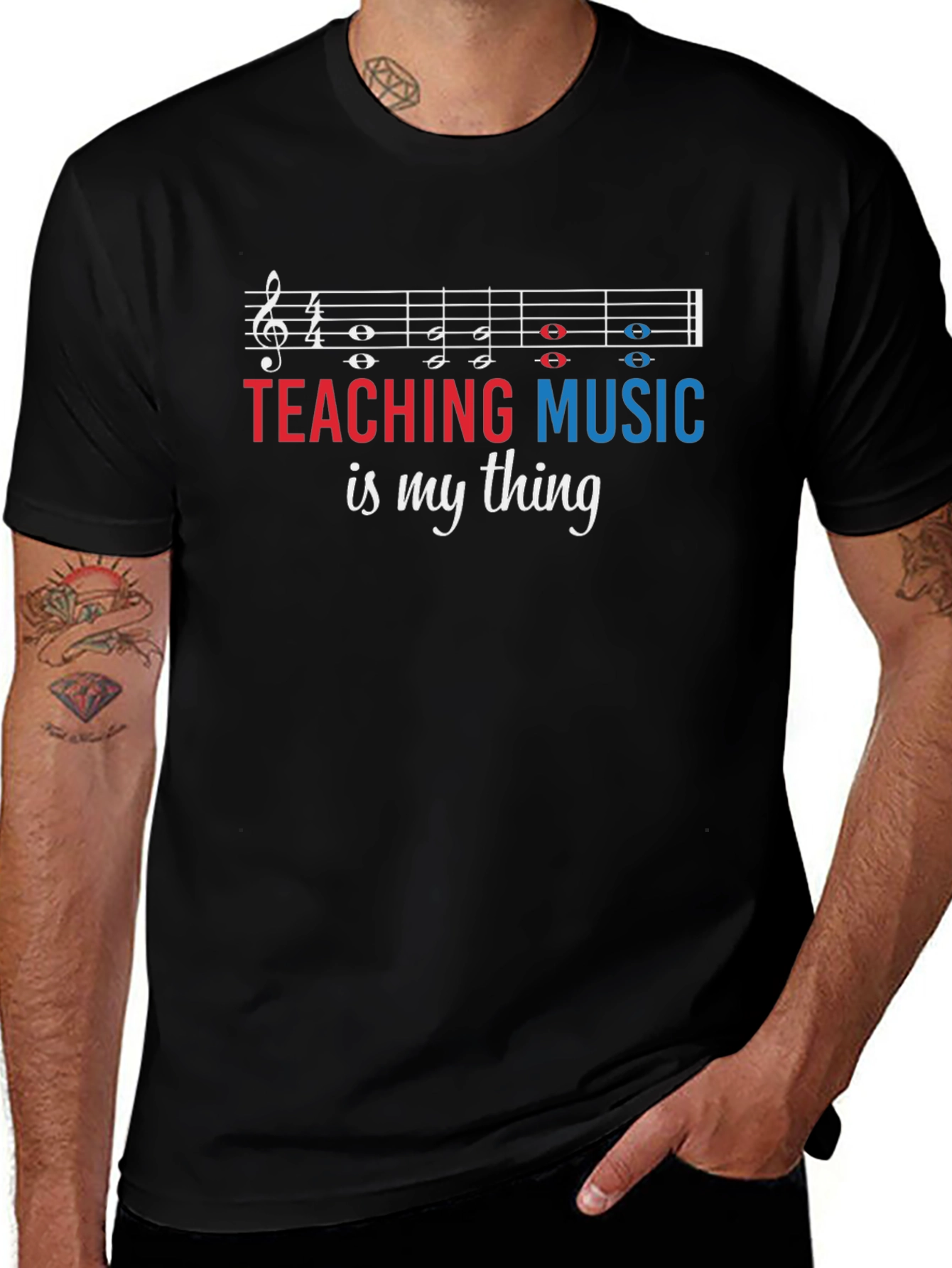 Variant 17 of Teaching Music is My Thing T-Shirt