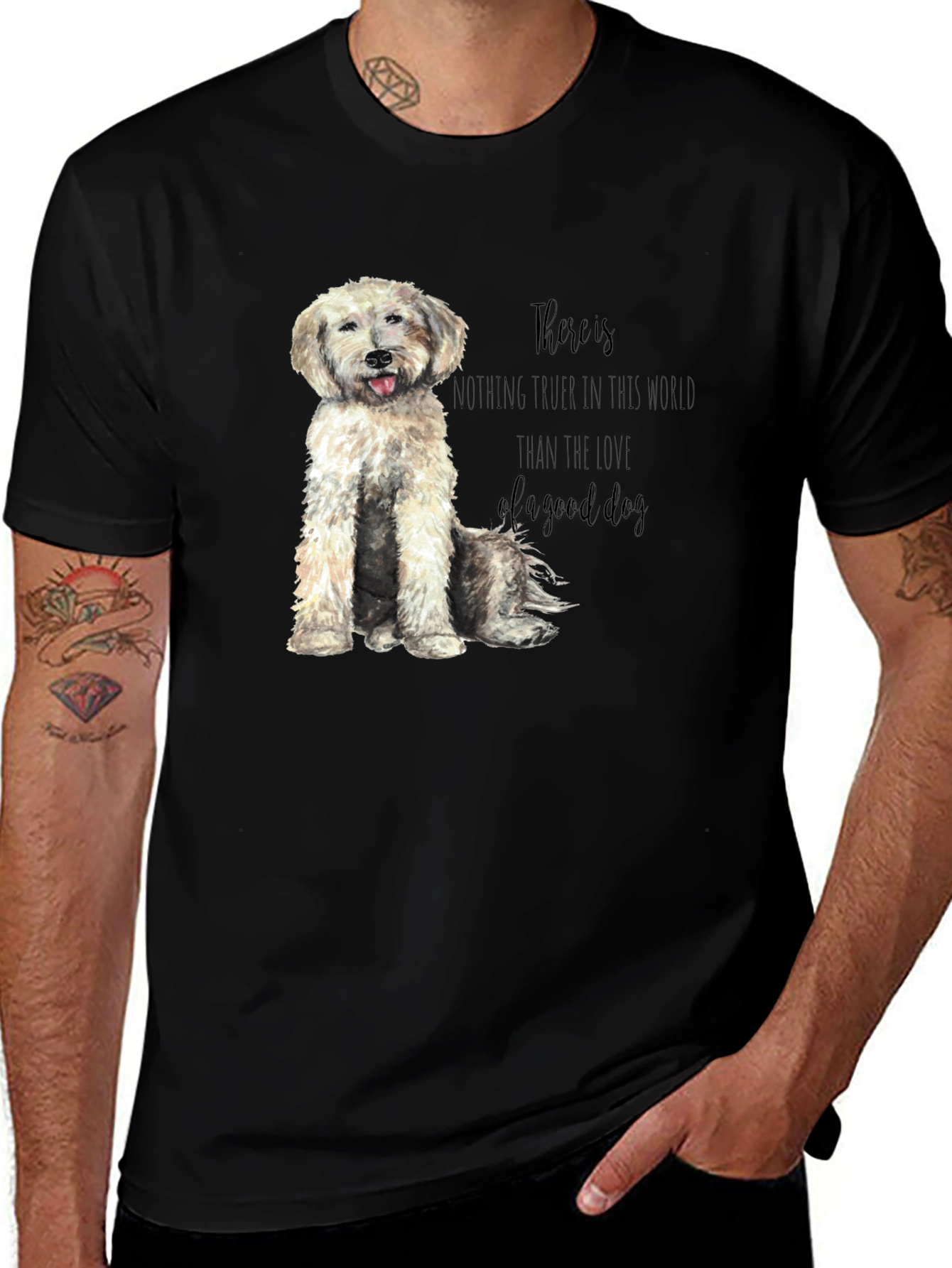 Variant 3 of Dog Lover T-Shirt - Good Dog Love