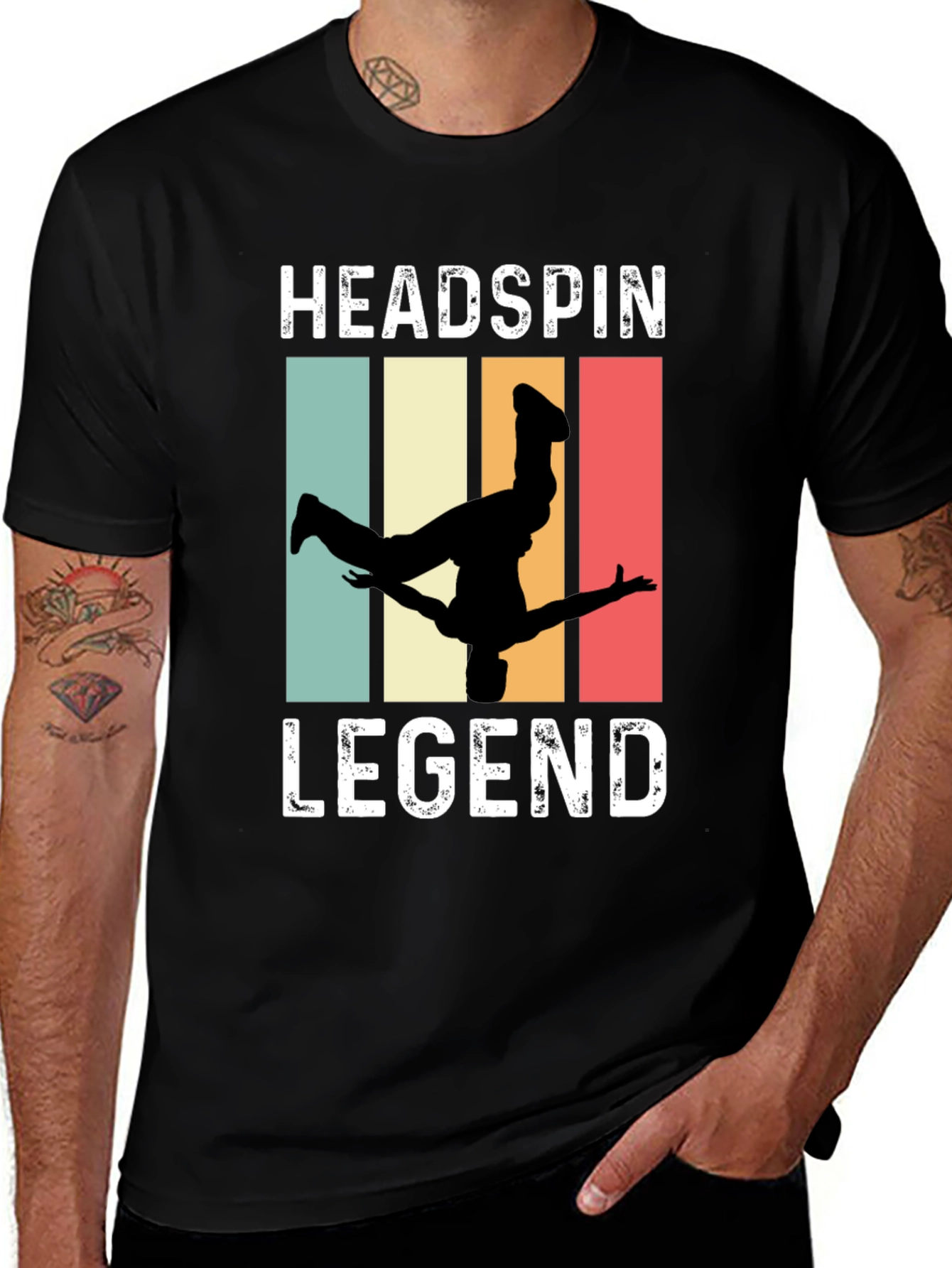Variant 3 of Headspin Legend Retro Graphic Tee
