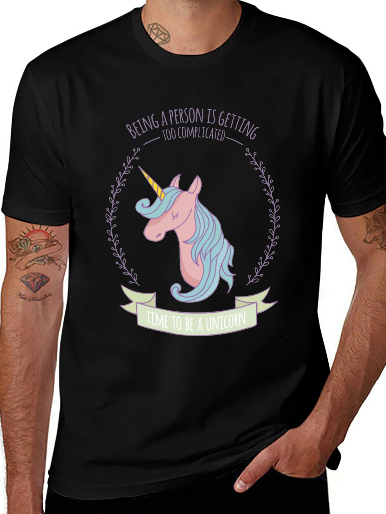 Unicorn T-Shirt: Time to Be a Unicorn