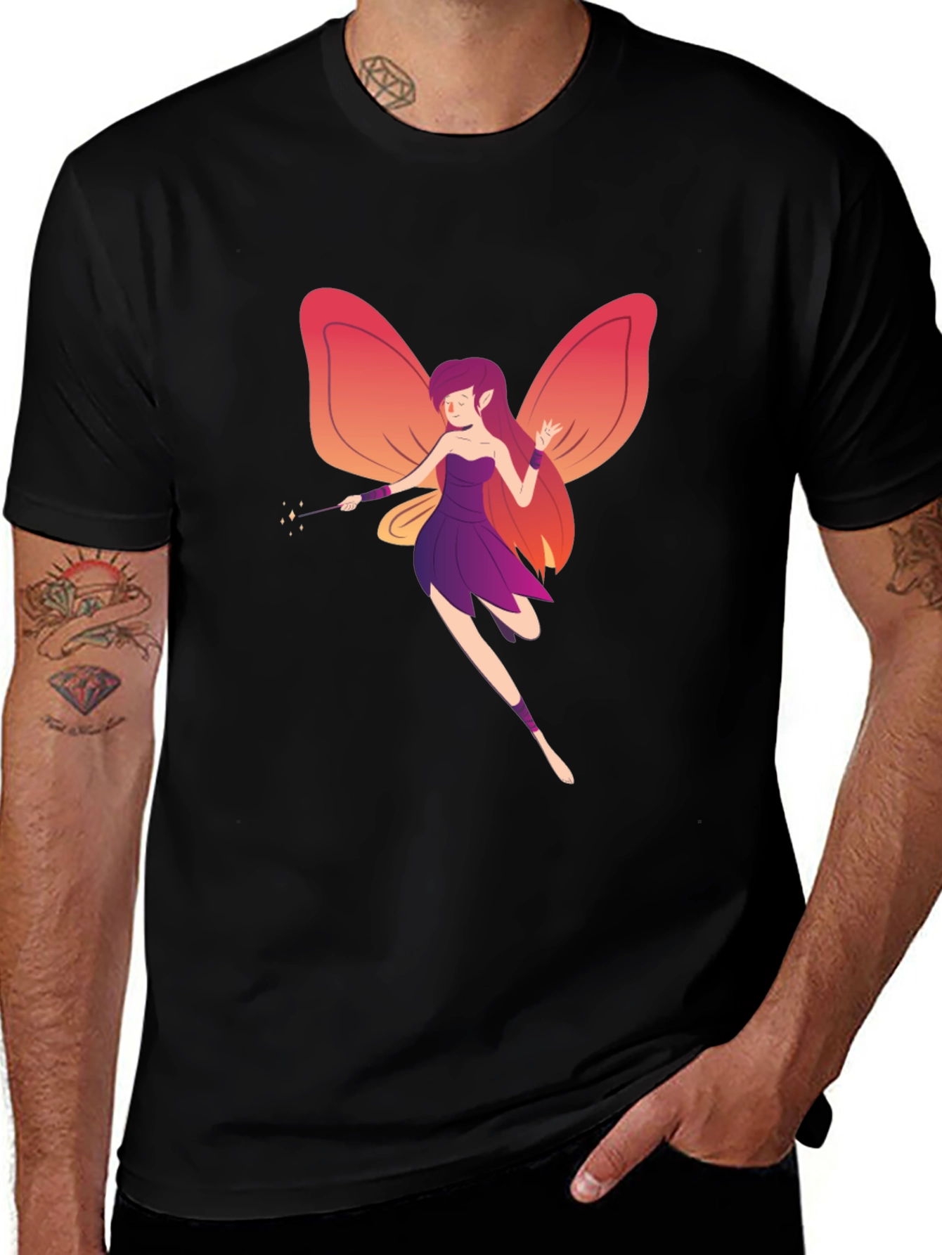 Variant 16 of Fairy Graphic Tee - Magical Design