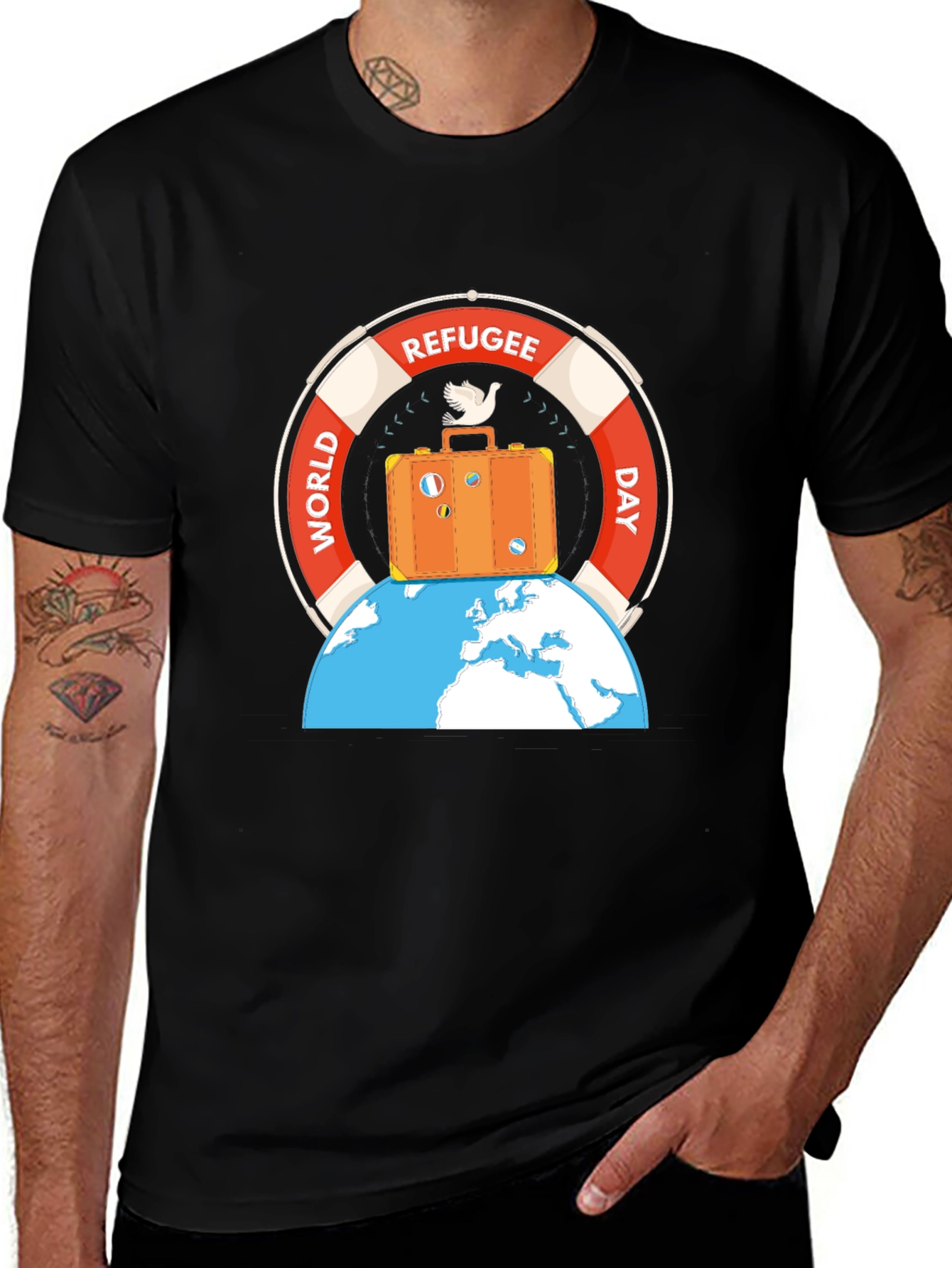 World Refugee Day T-Shirt - Show Your Support!