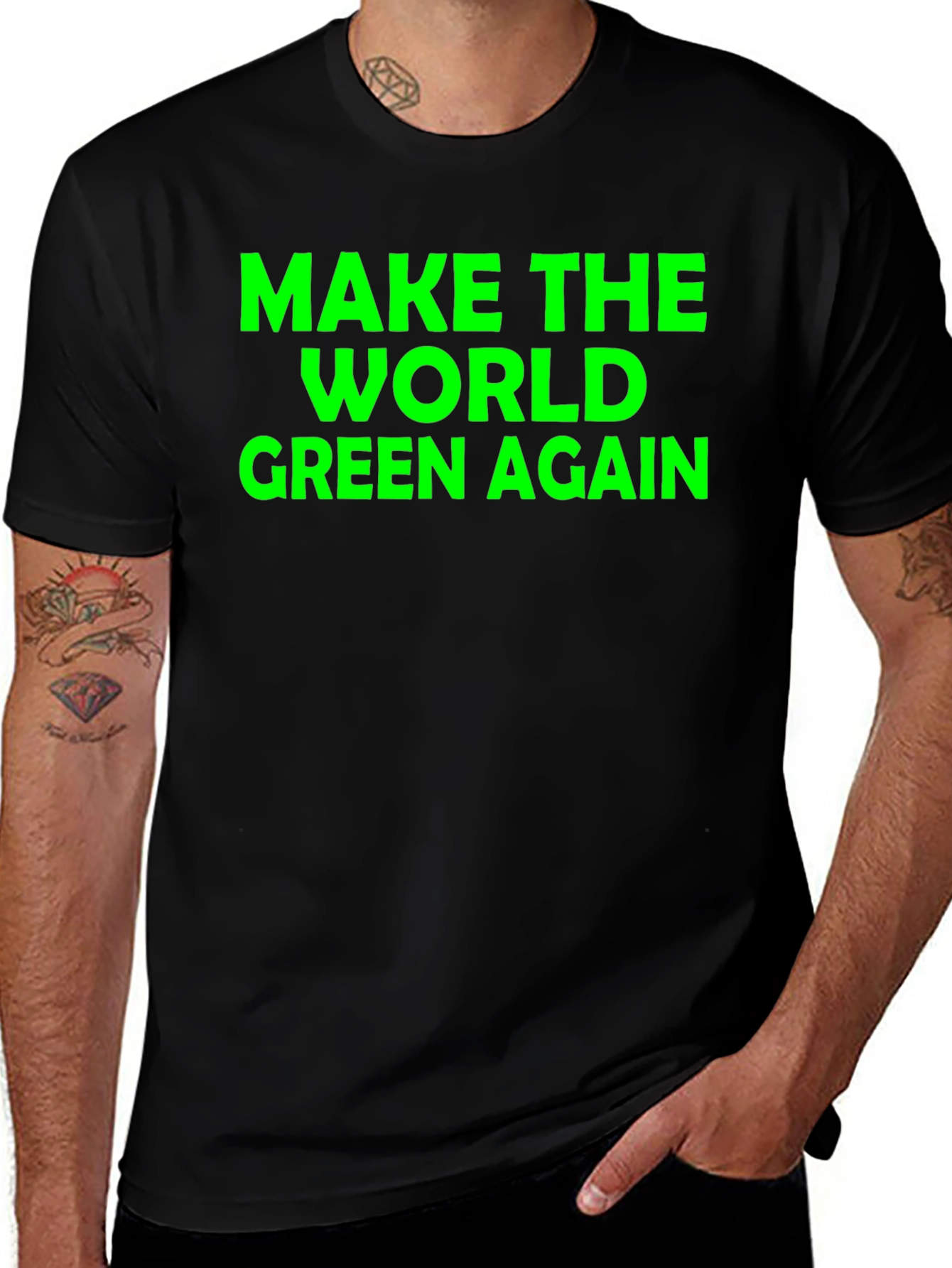 Variant 8 of Make The World Green Again T-Shirt