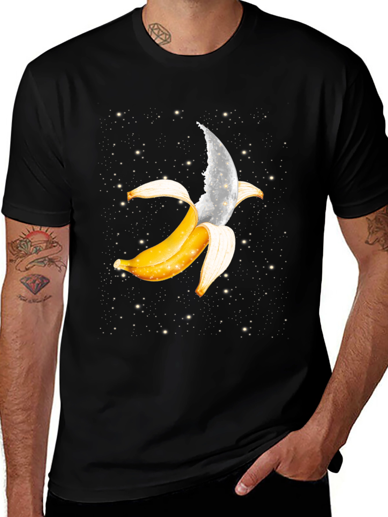 Banana Moon T-Shirt - Unique Graphic Tee