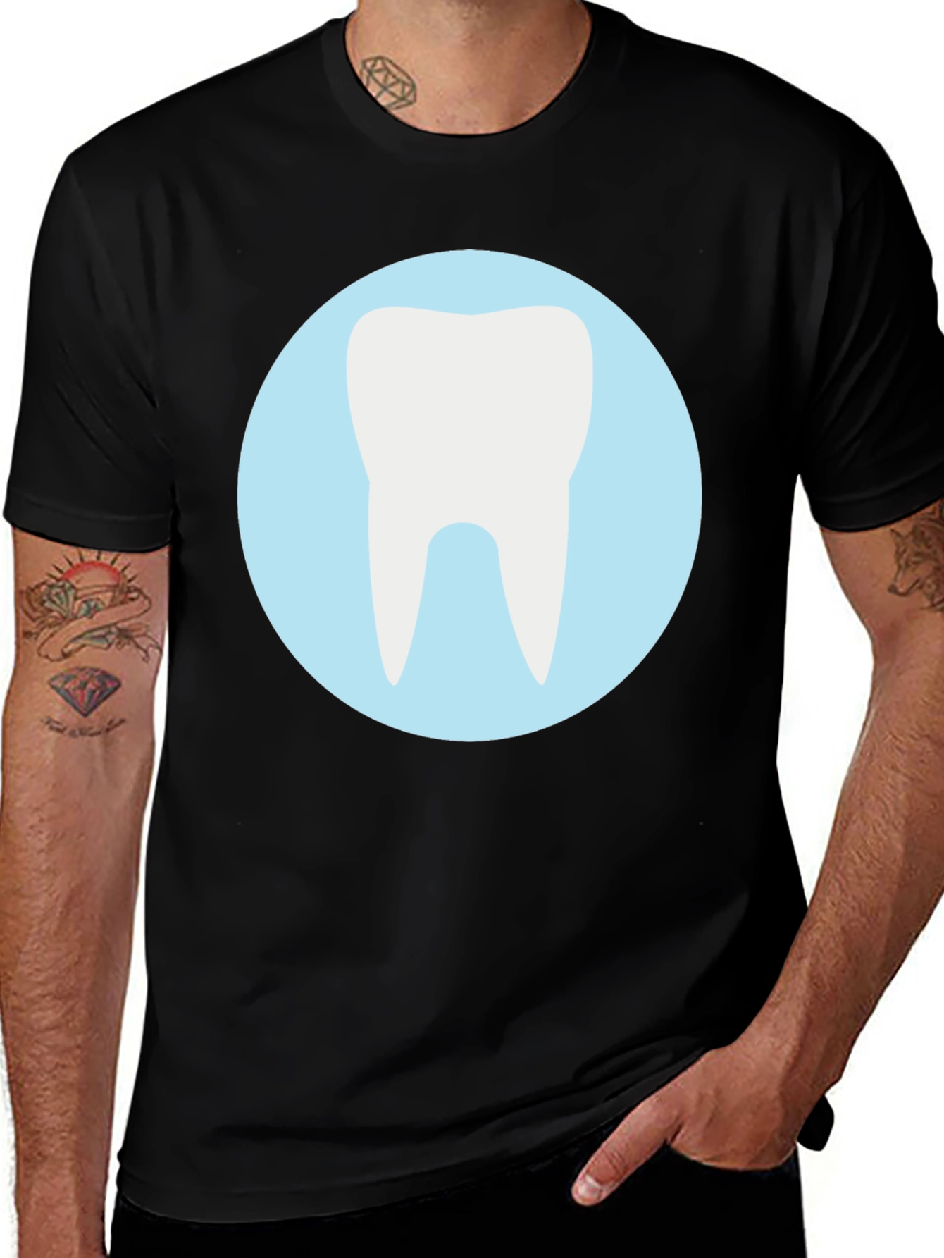 Variant 9 of Dental Humor T-Shirt - Tooth Graphic Tee