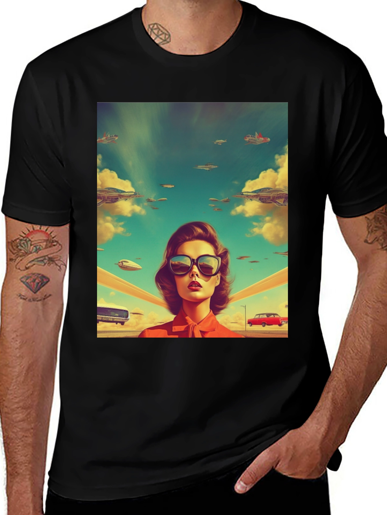 Retro Futuristic T-Shirt
