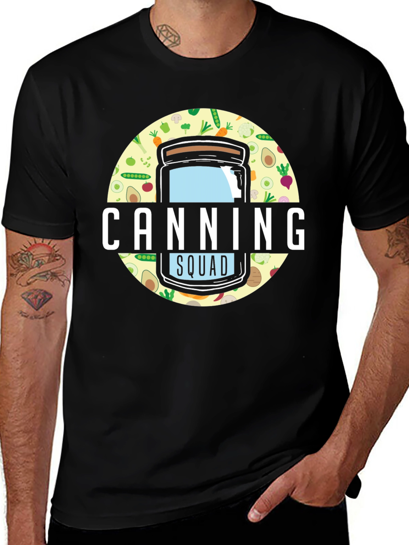 Variant 30 of Canning Squad T-Shirt - Food Preservation Graphic Tee