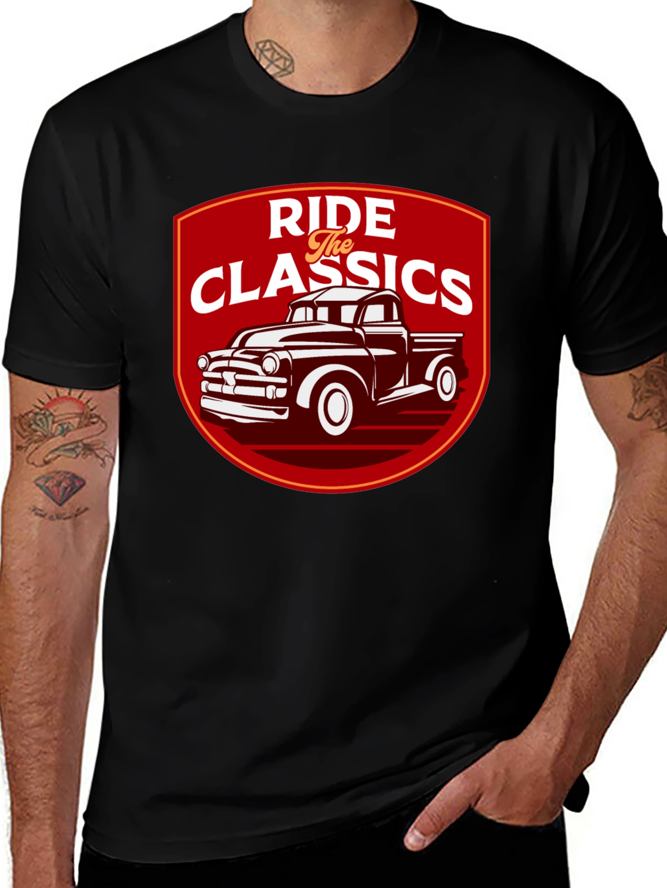 Variant 25 of Ride the Classics Truck T-Shirt