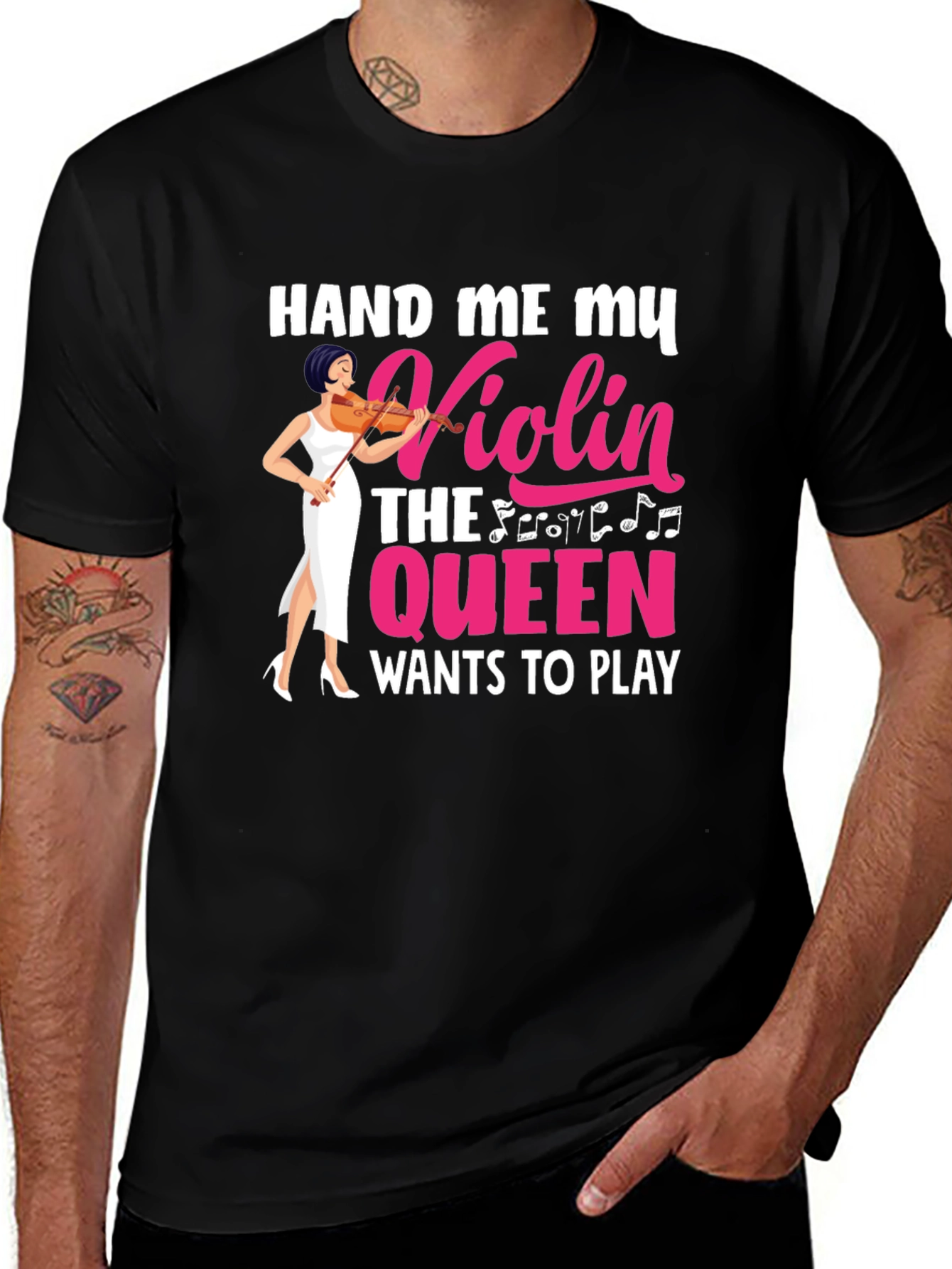 Variant 5 of Hand Me My Violin T-Shirt