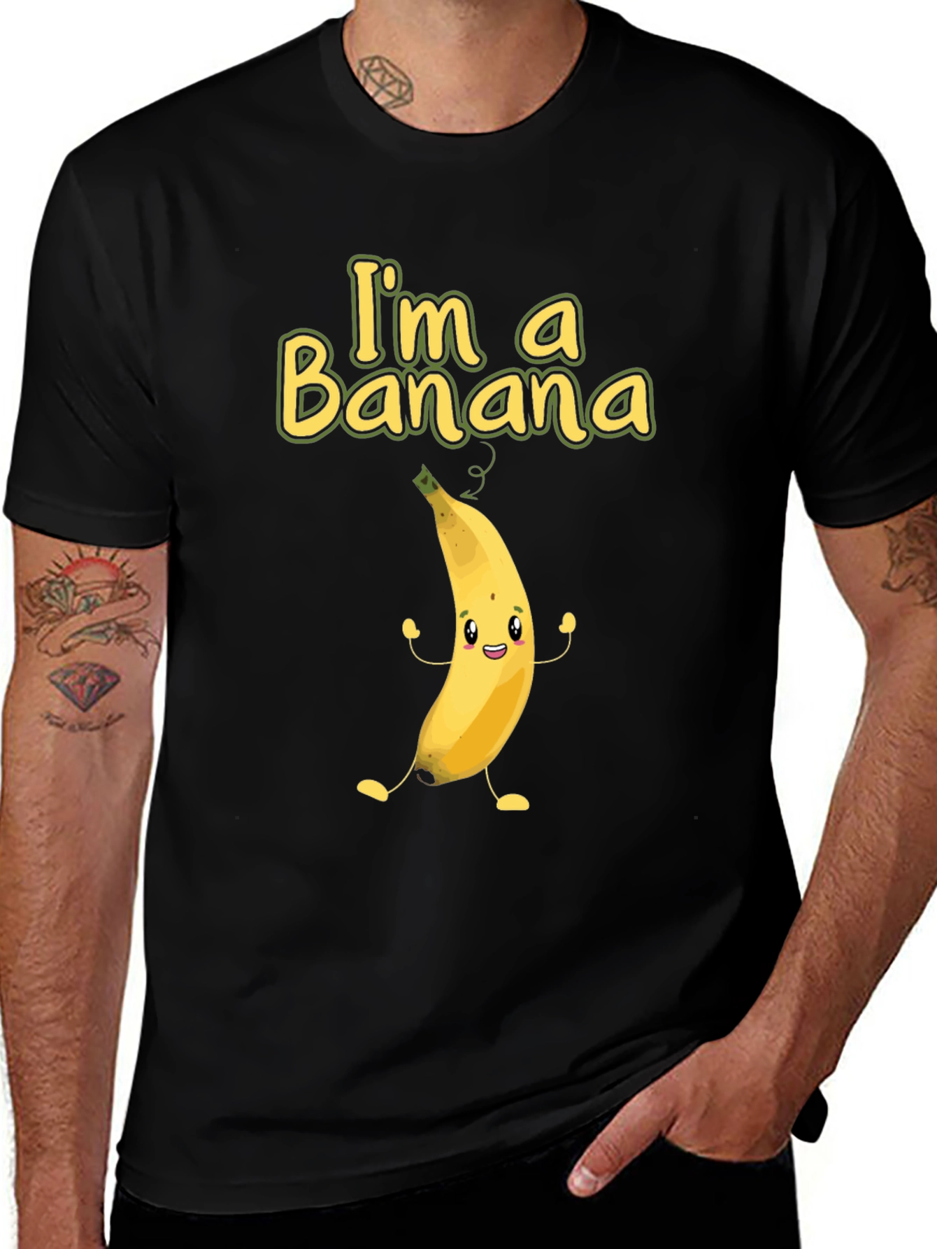 Variant 8 of I'm a Banana Funny Graphic Tee