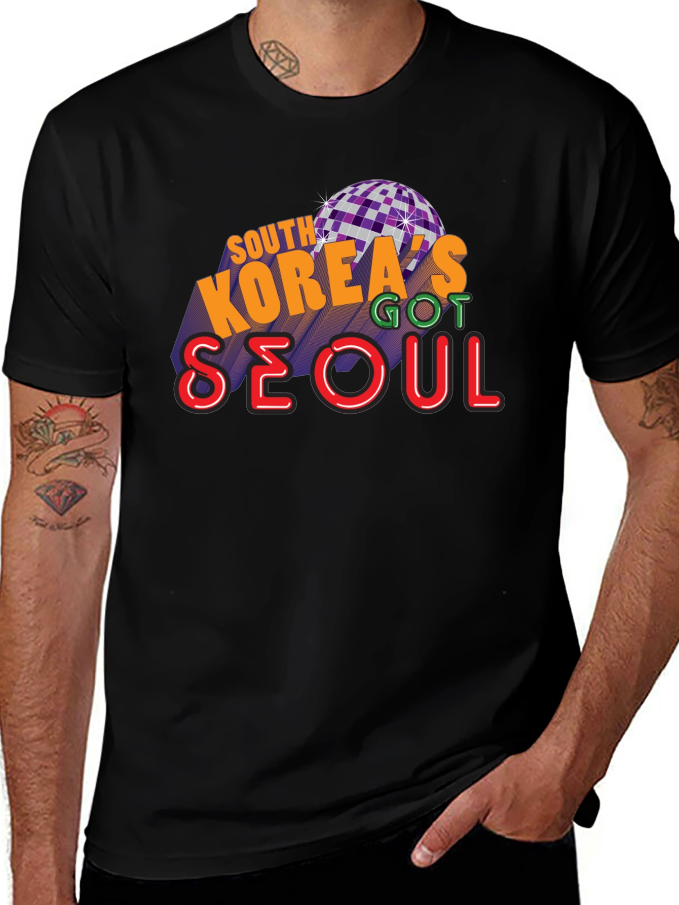 Variant 28 of South Korea's Got Seoul T-Shirt