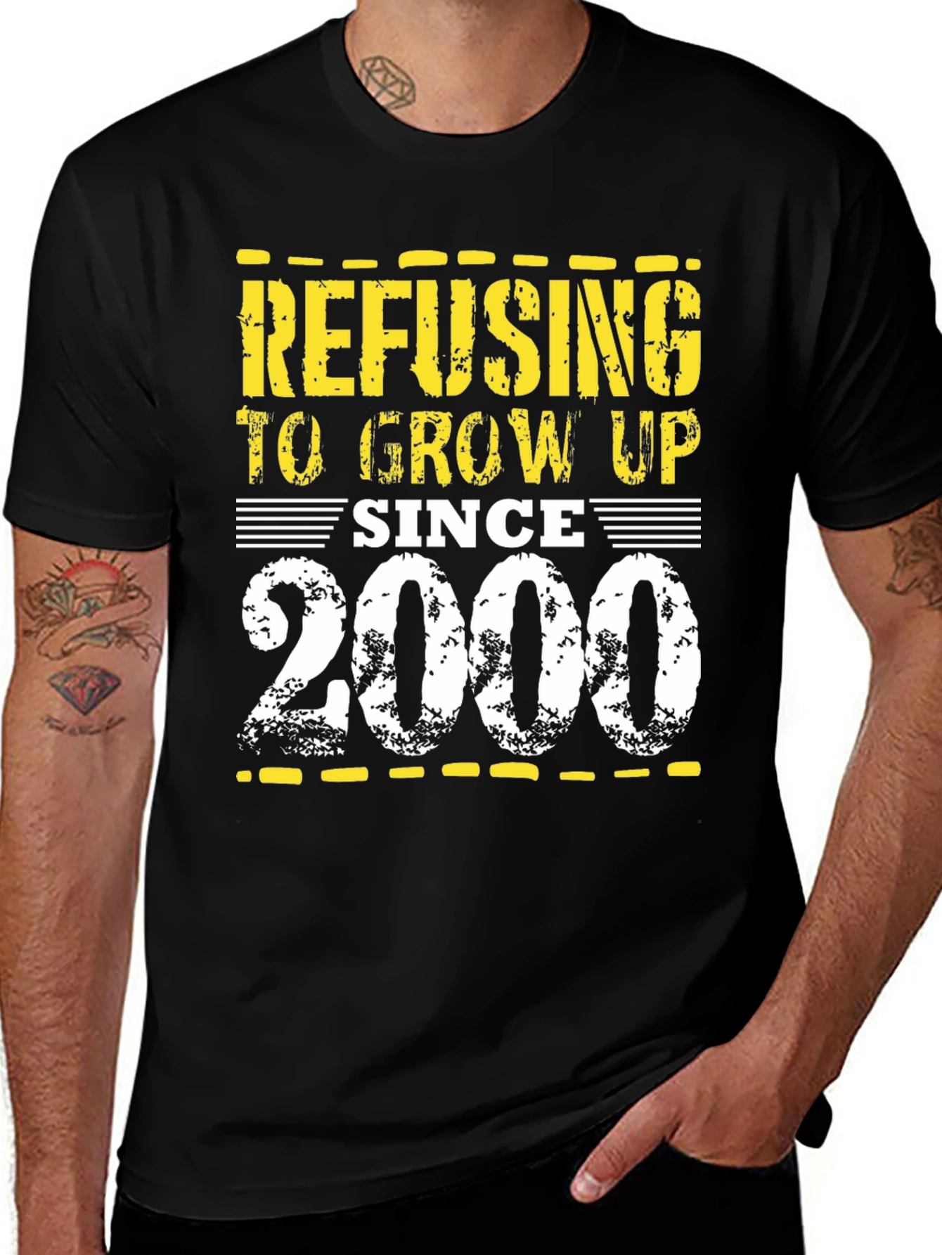 Refusing to Grow Up Since 2000 T-Shirt