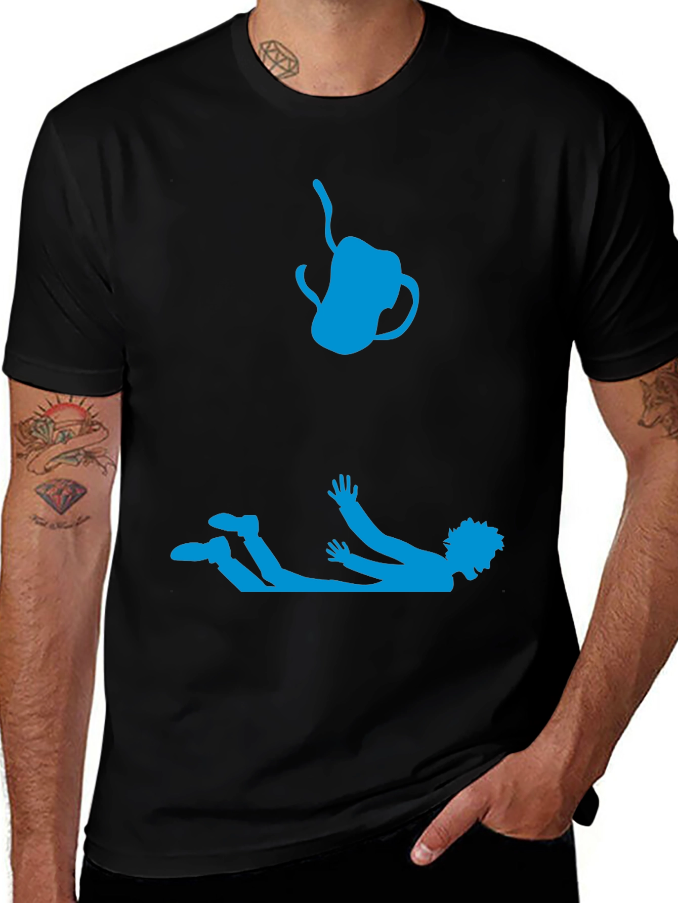 Variant 26 of Funny Skydiving T-Shirt - Humor Parachute Jump Tee