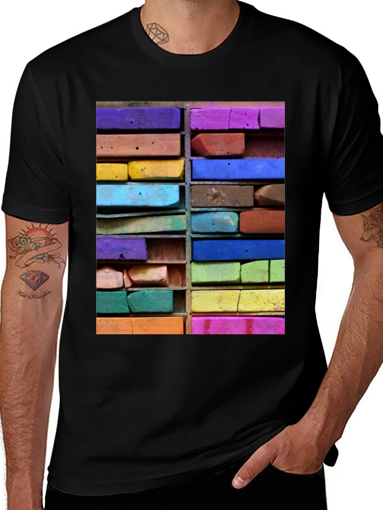 Variant 30 of Artistic Pastels T-Shirt
