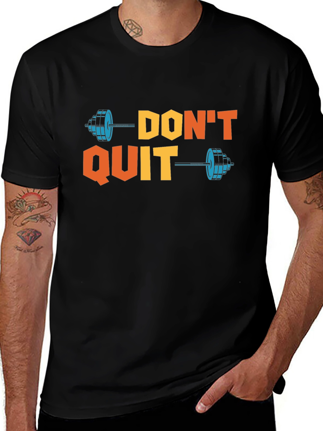 Variant 16 of Don't Quit Motivational T-Shirt