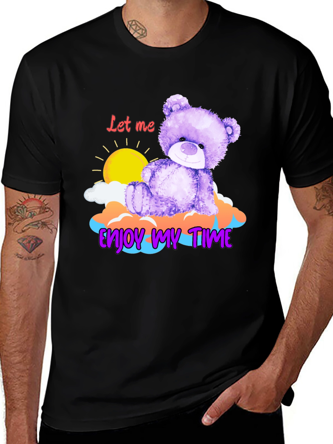 Enjoy My Time Teddy Bear T-Shirt