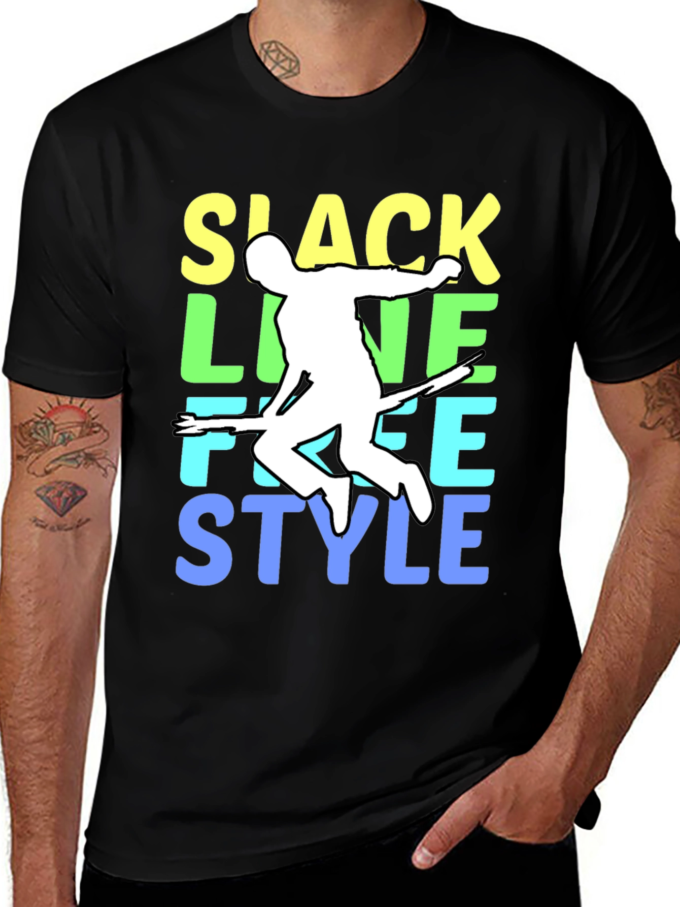 Variant 24 of Slackline Freestyle Graphic Tee