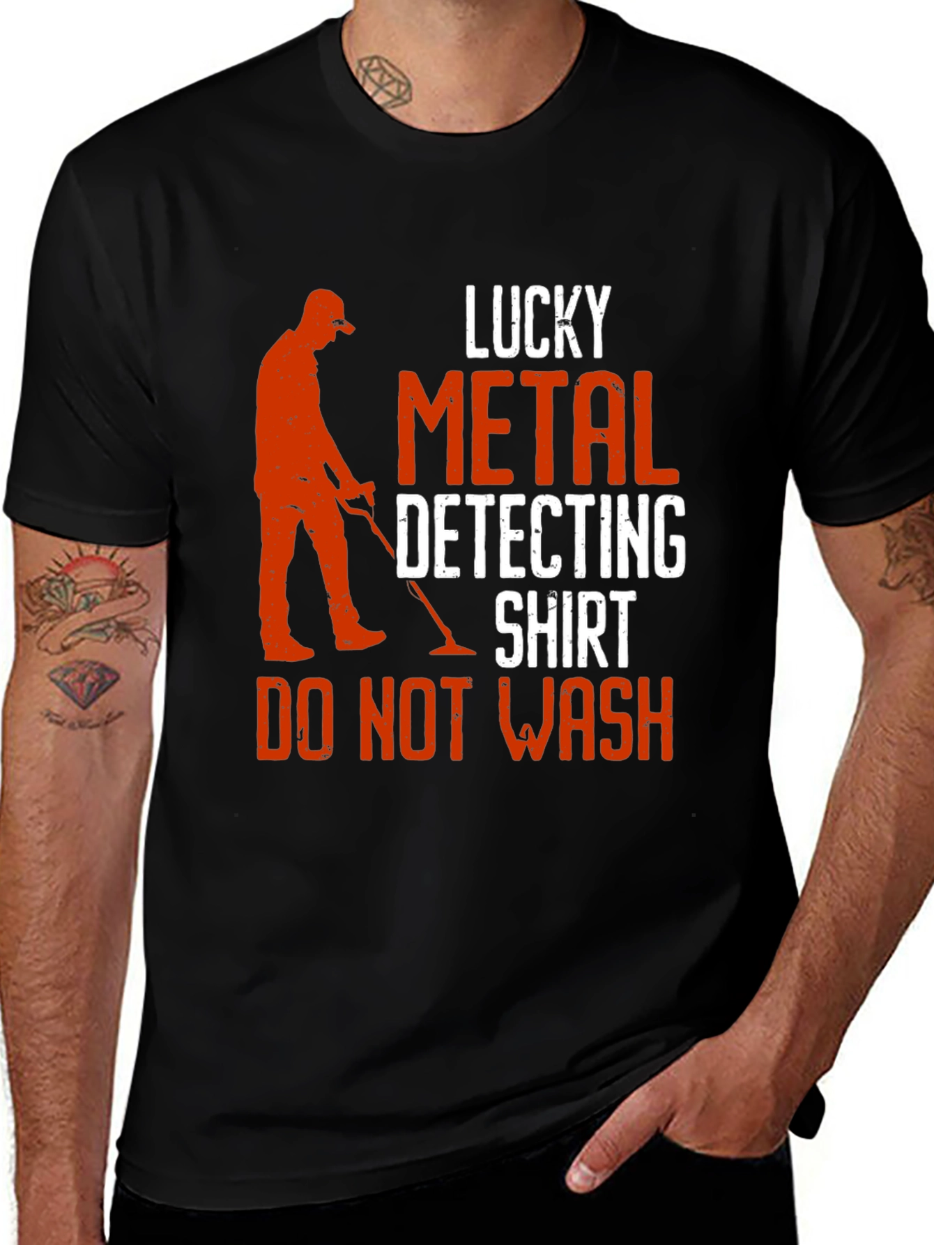 Lucky Metal Detecting Shirt - Do Not Wash