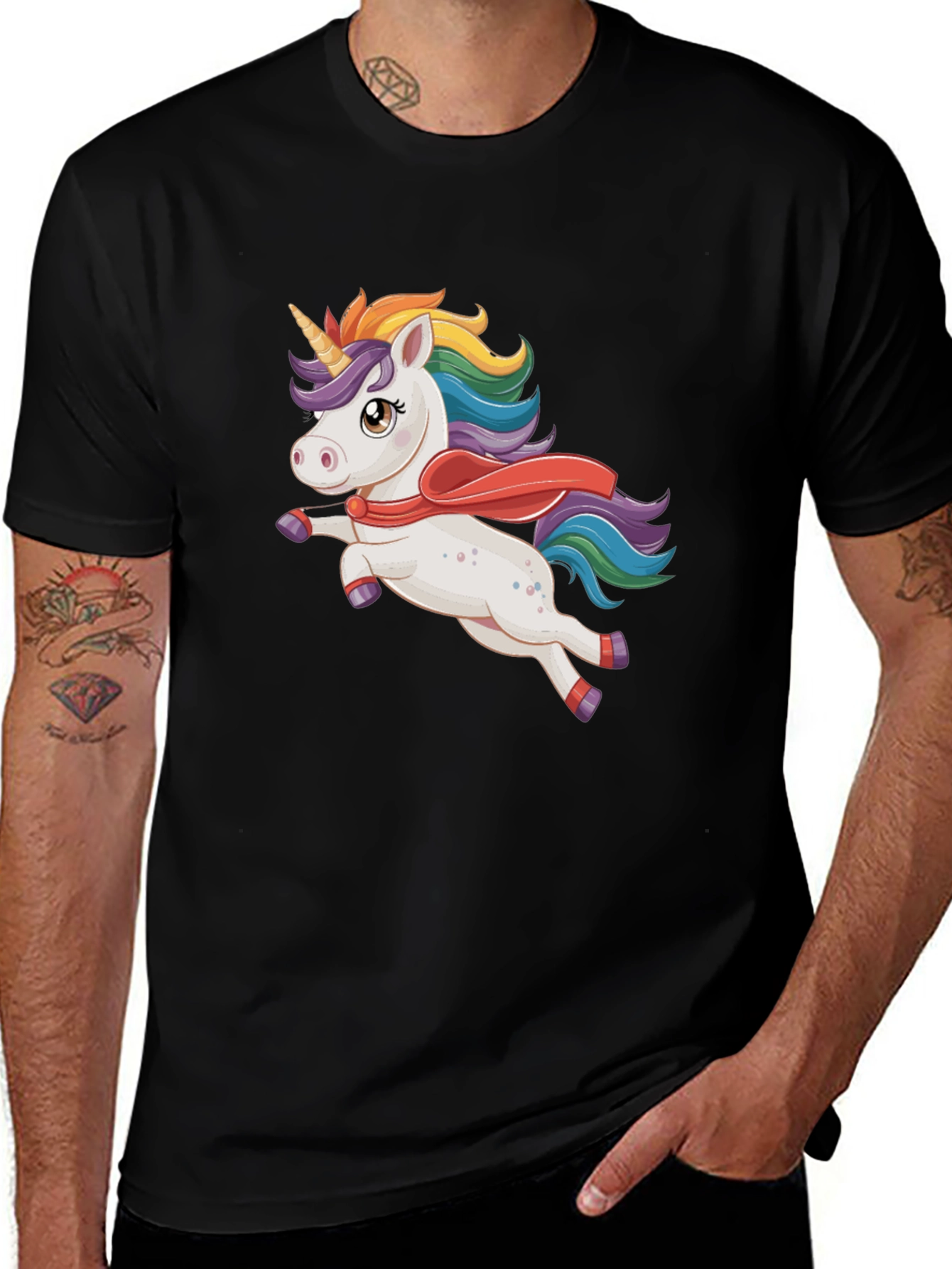 Unicorn Graphic Tee - Whimsical Style