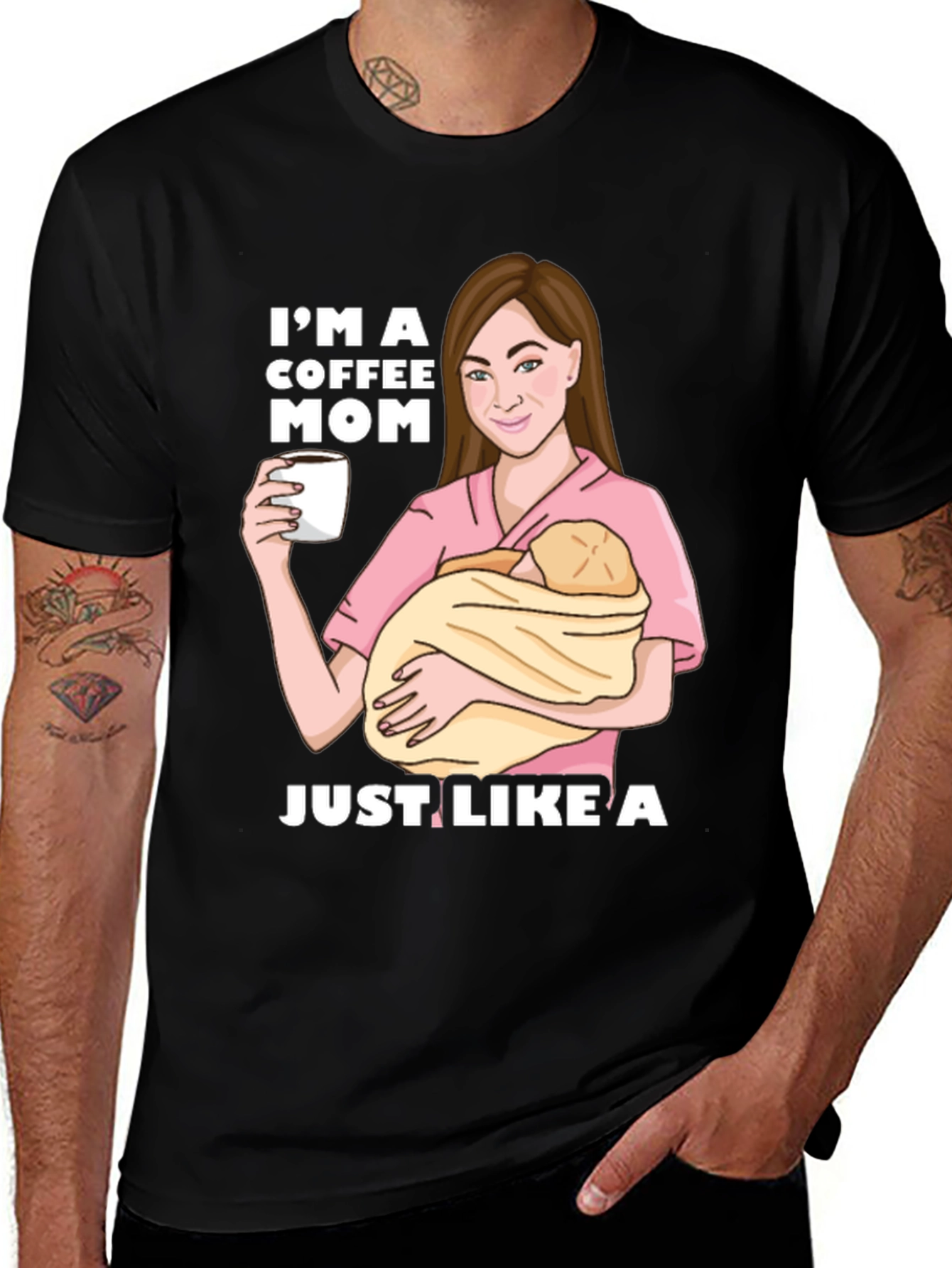 Variant 8 of I'm a Coffee Mom T-Shirt