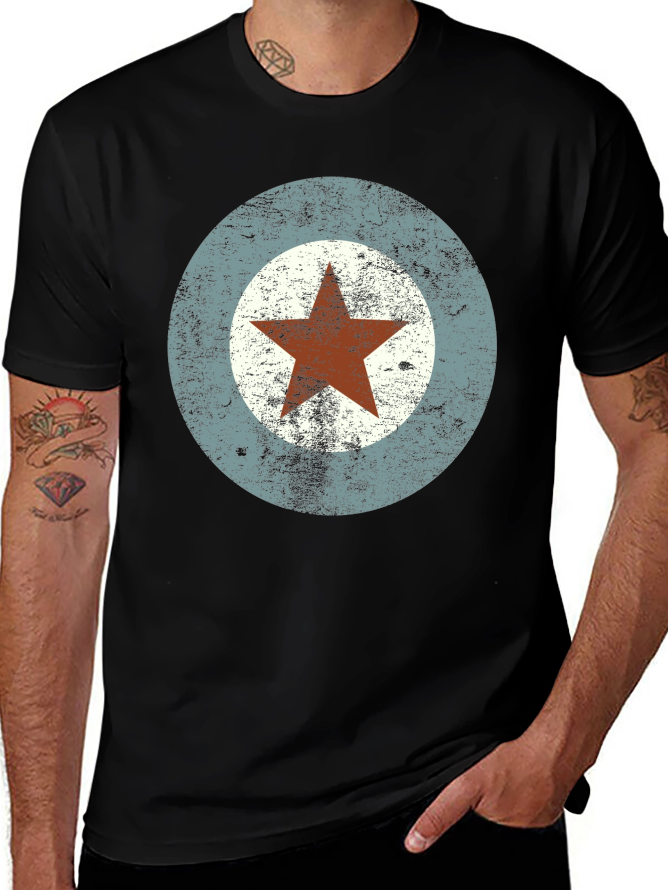 Variant 16 of Vintage Star Graphic T-Shirt