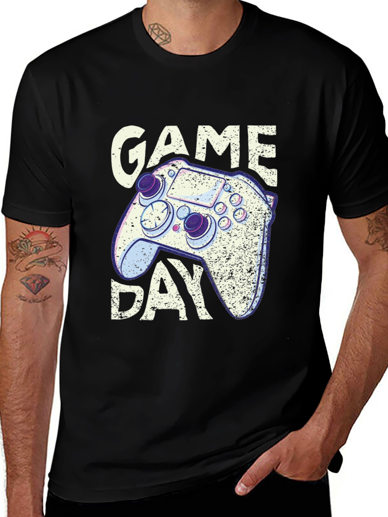 Variant 15 of Game Day T-Shirt - Controller Design