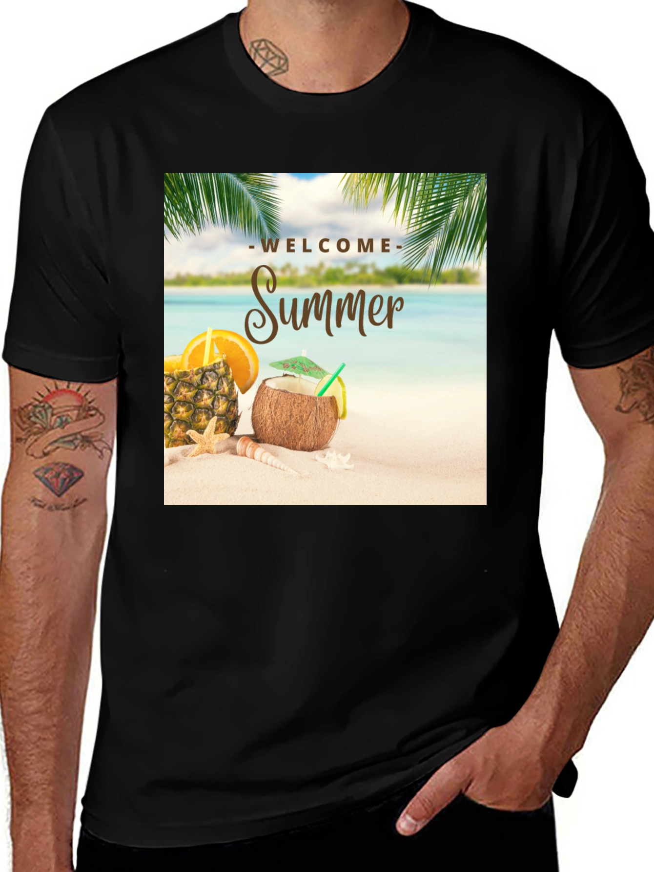 Welcome Summer Beach T-Shirt