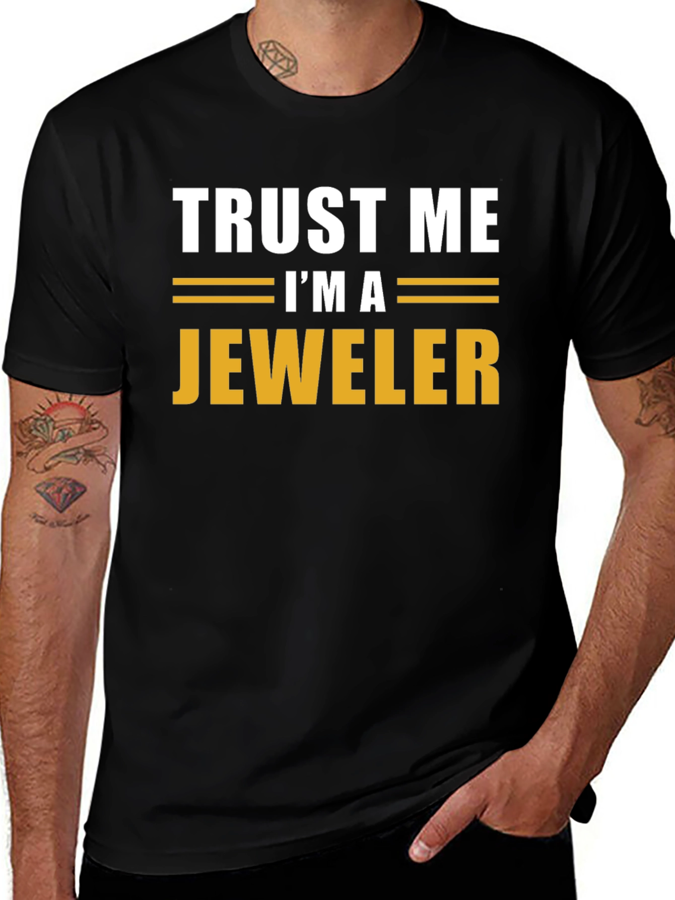 Variant 19 of Trust Me I'm A Jeweler T-Shirt