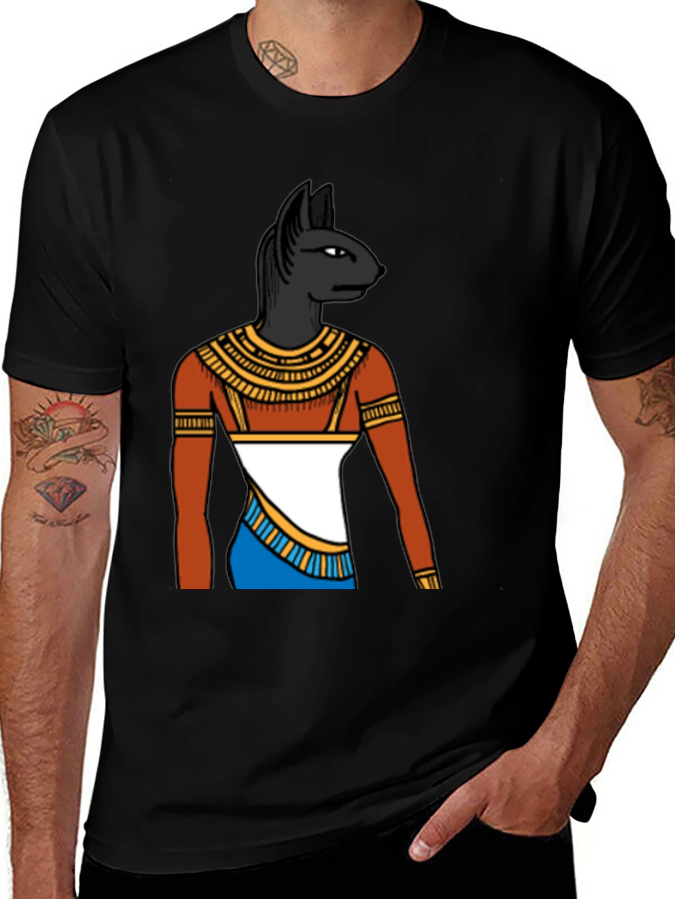 Egyptian Bastet Cat God T-Shirt
