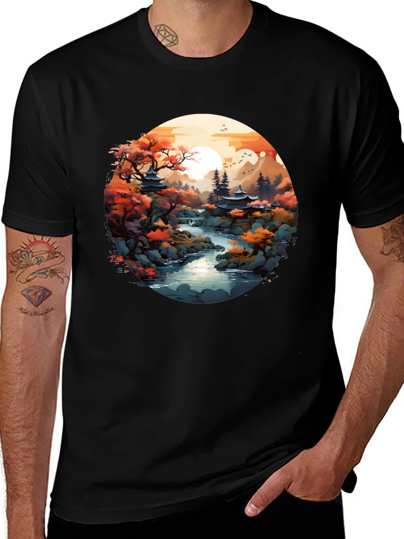 Zen Garden Graphic T-Shirt