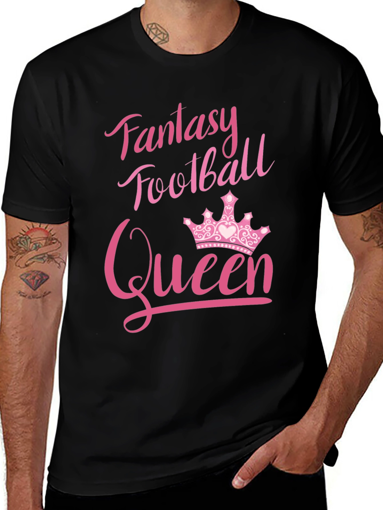 Variant 10 of Fantasy Football Queen T-Shirt