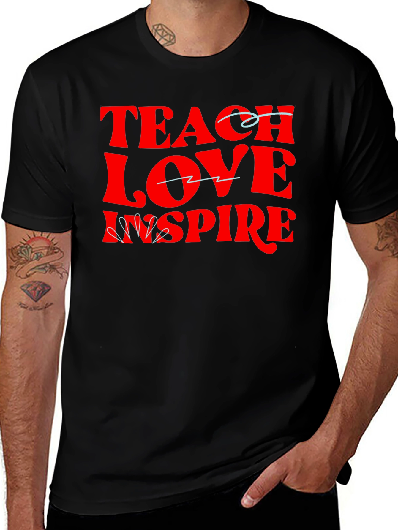 Teach Love Inspire Graphic Tee