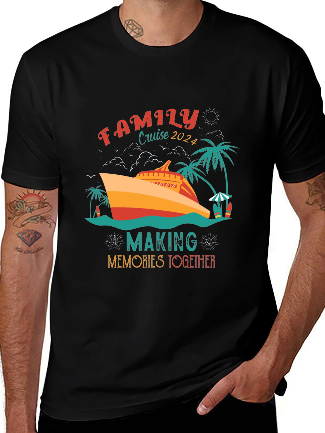 Variant 10 of Family Cruise 2024 T-Shirt