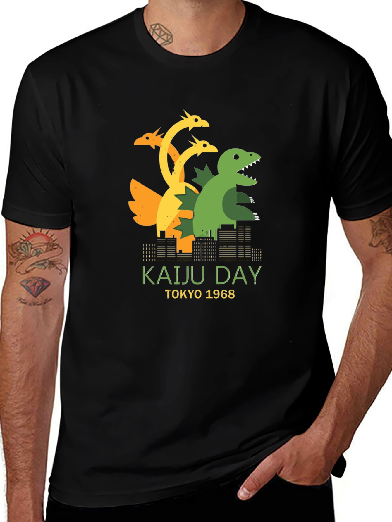 Kaiju Day Tokyo 1968 Graphic Tee