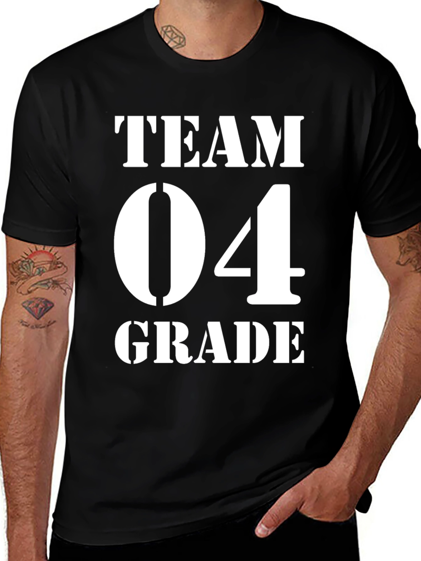 Variant 5 of Team 04 Grade T-Shirt | Back to School