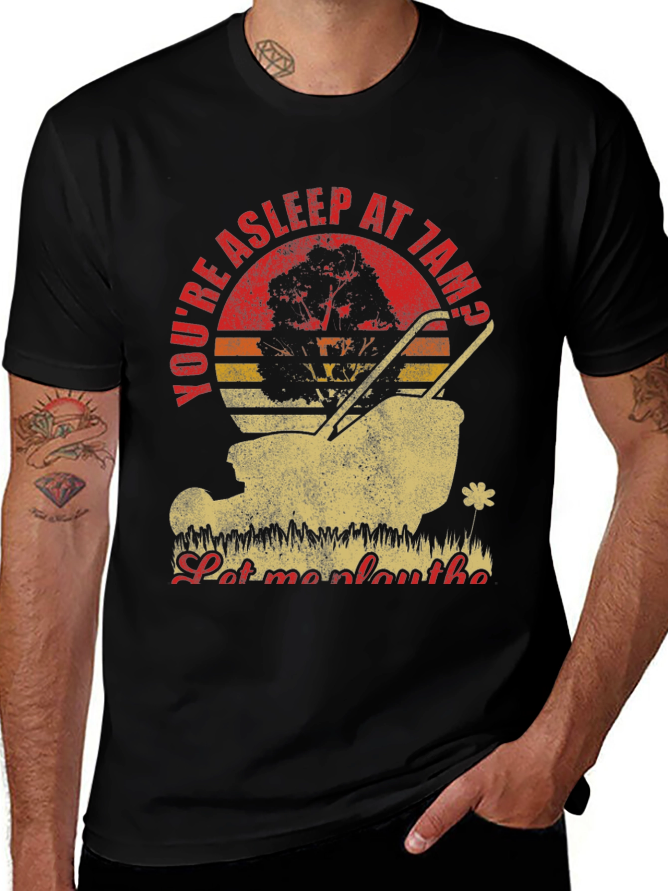 Variant 21 of Funny Landscaping T-Shirt - Let Me Play