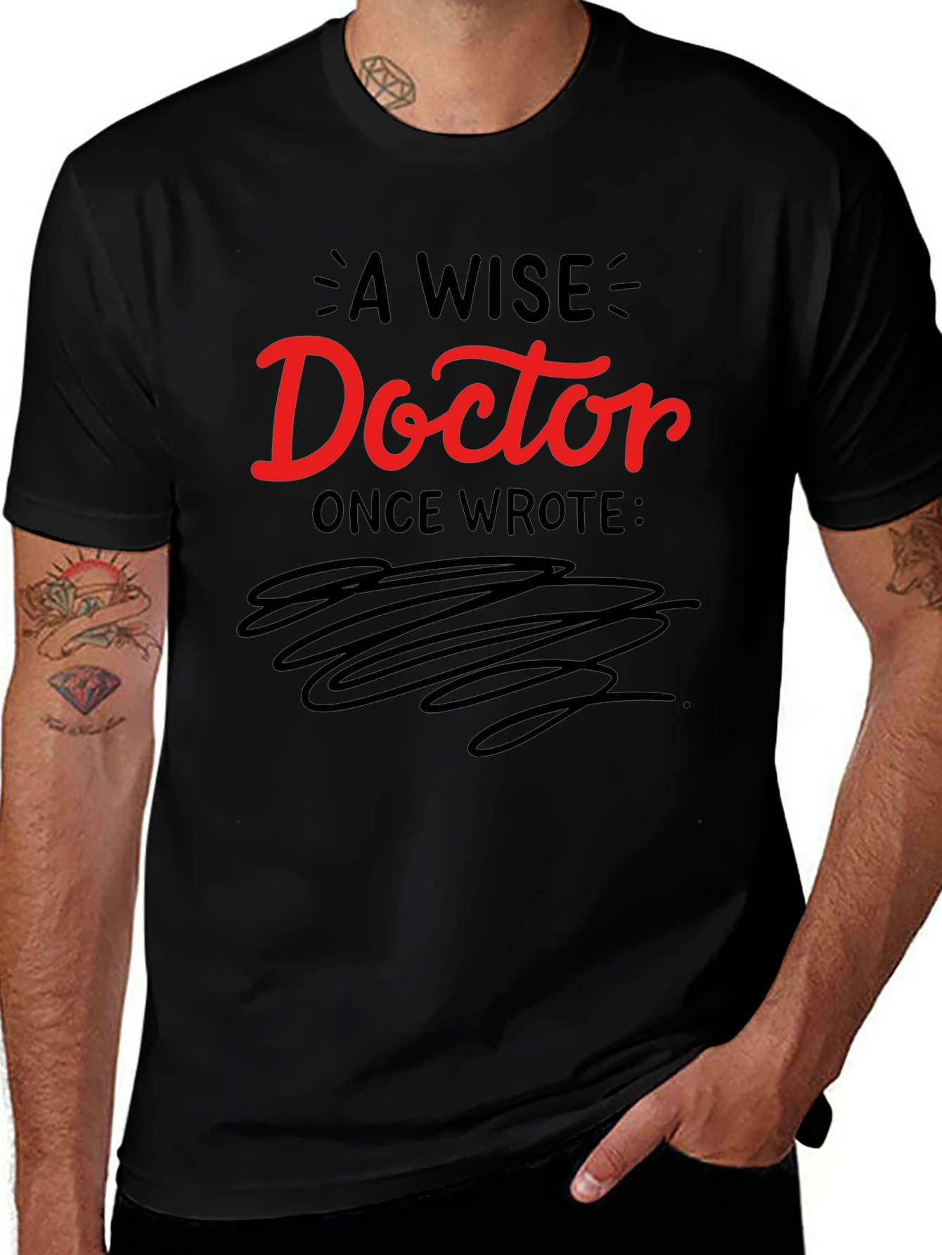 Variant 12 of A Wise Doctor T-Shirt