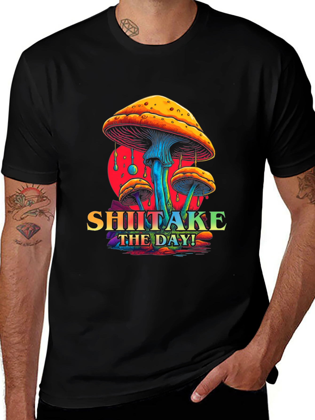 Funky Mushroom Shirt - Shiitake The Day