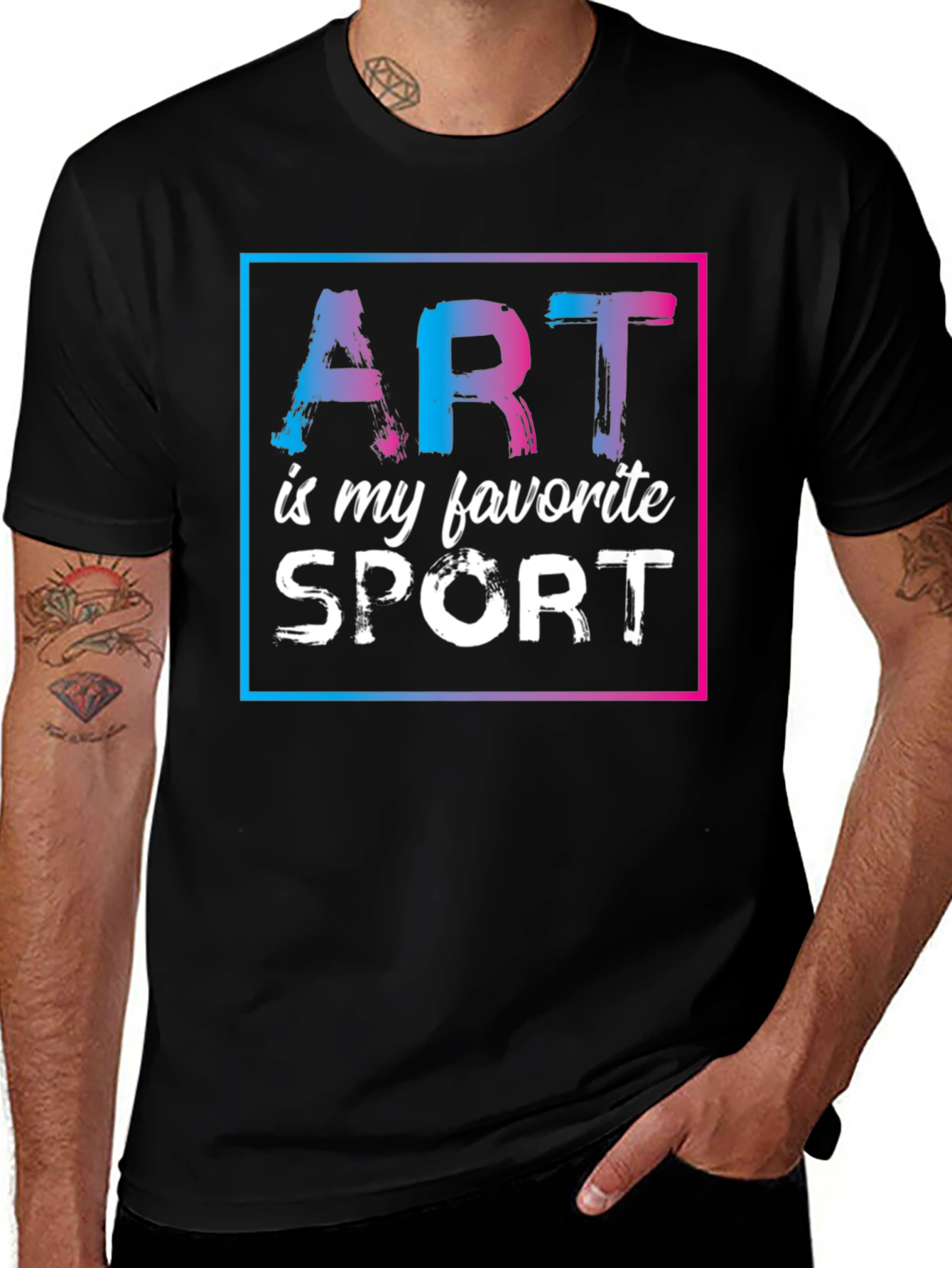 Variant 14 of Art Is My Favorite Sport Graphic Tee