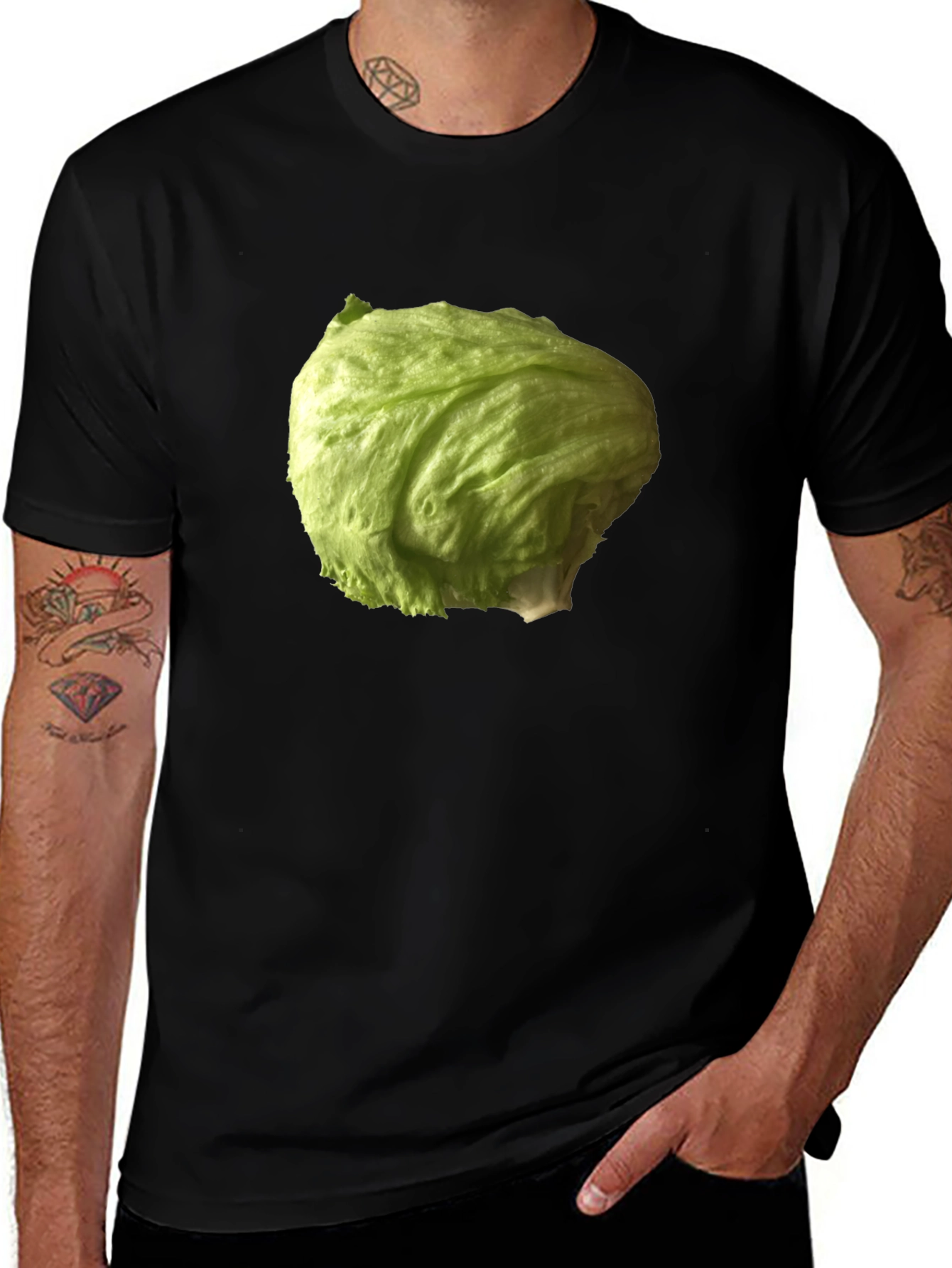 Variant 25 of Lettuce Graphic Tee - Fresh & Fun