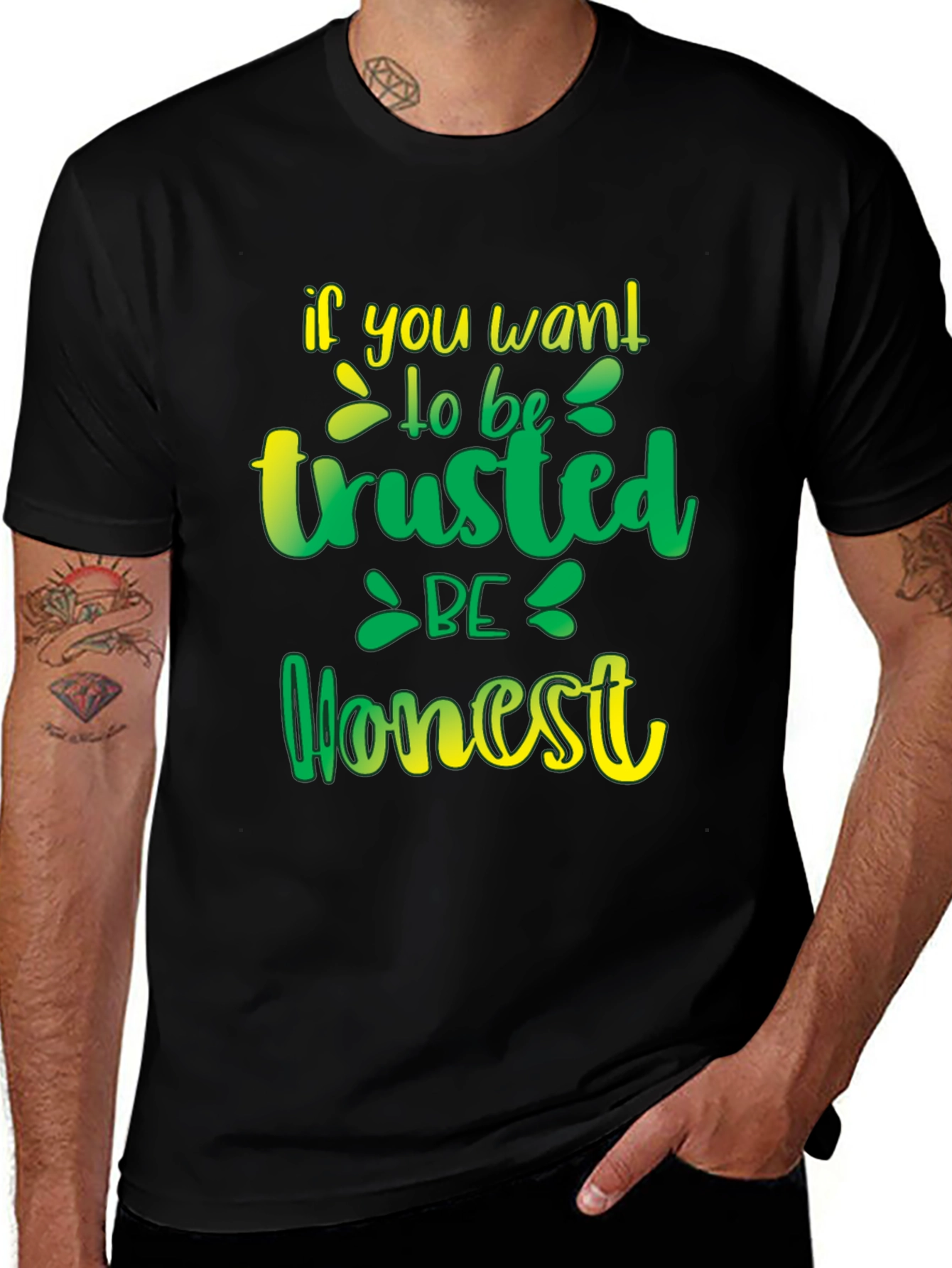 Variant 20 of Honesty Graphic Print T-Shirt