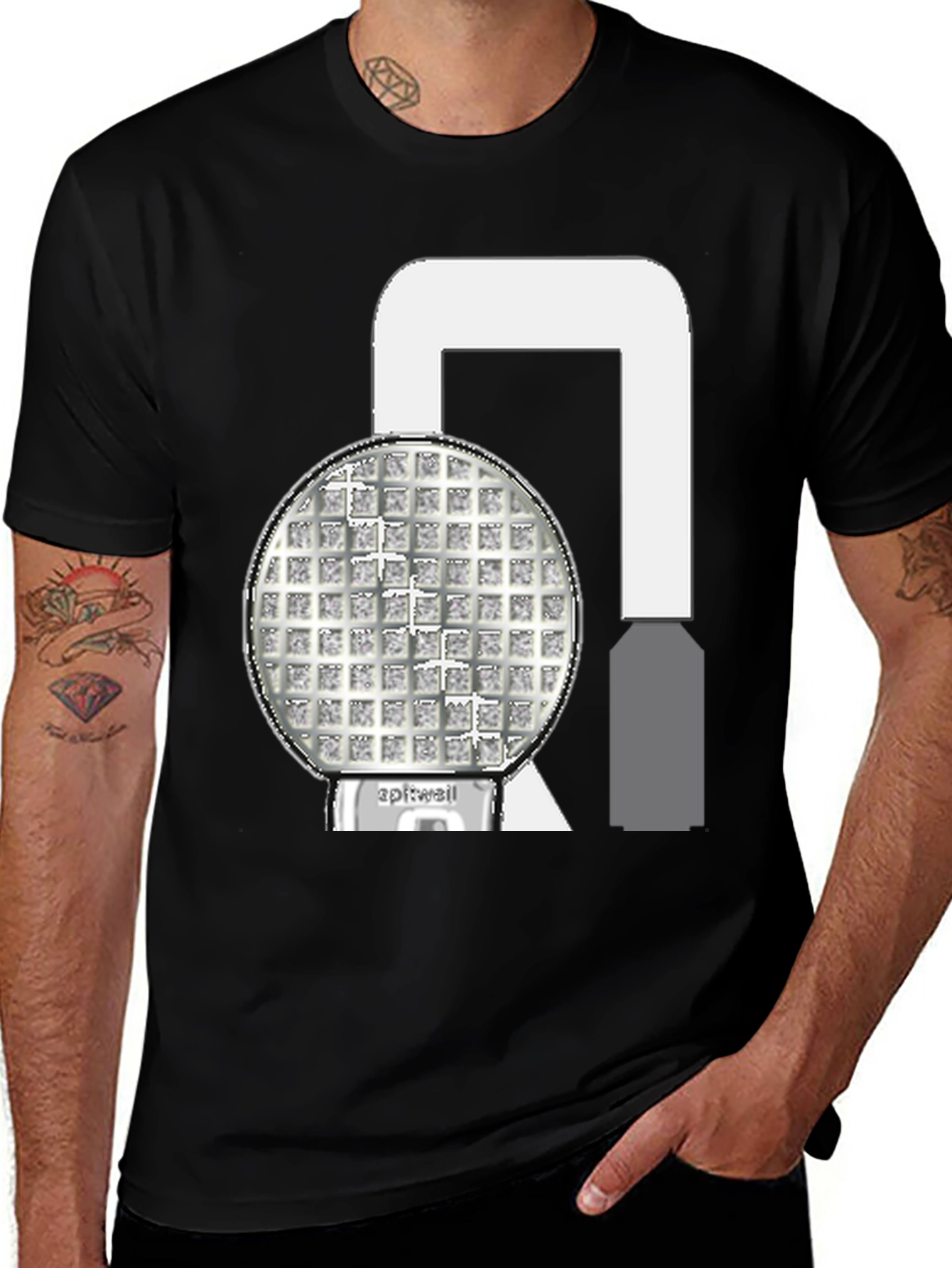 Variant 12 of Waffle T-Shirt - Novelty Foodie Apparel